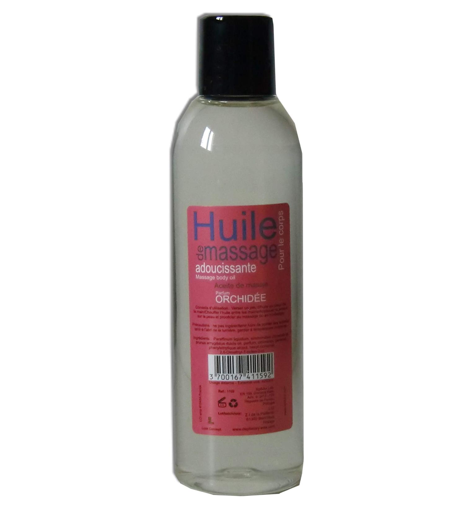storepil - Huile de massage adoucissante - ORCHIDEE - 200 ml