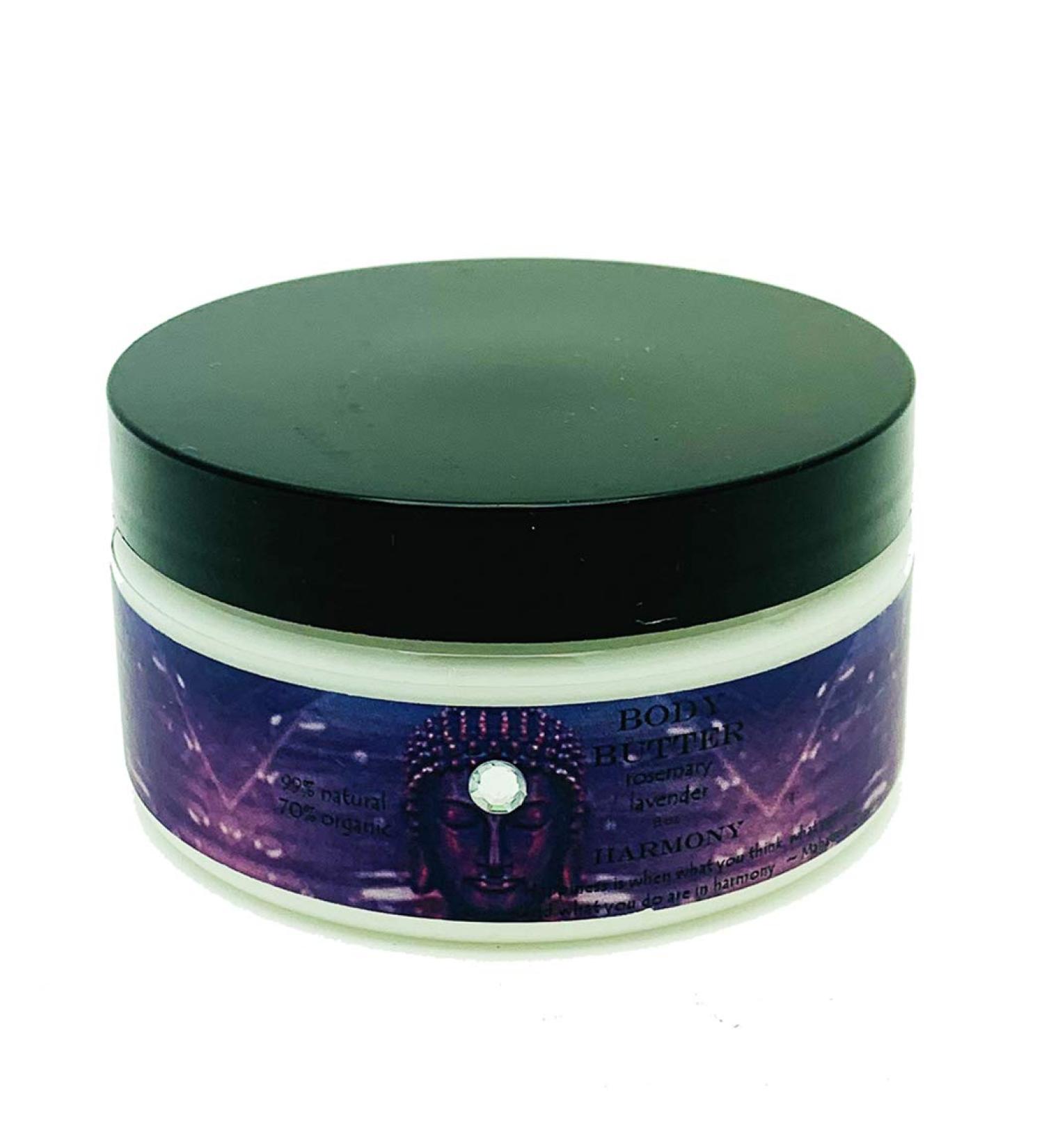 8 oz Buddhalicious Organic Body Butter Harmony