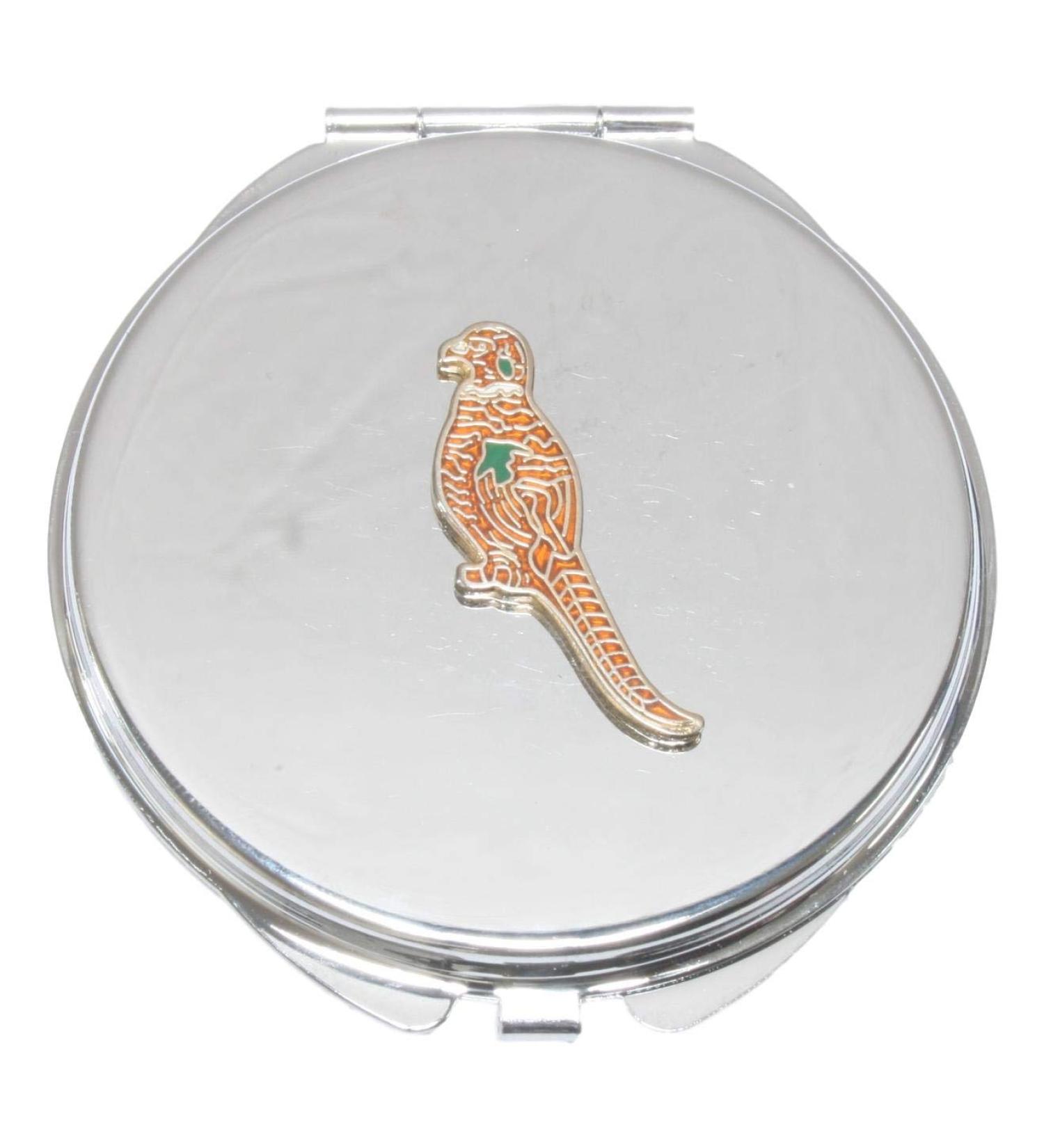 Pheasant Enamel Compact Mirror Handbag Gift With Free Engraving 269 - Buy Online on GoSupps.com