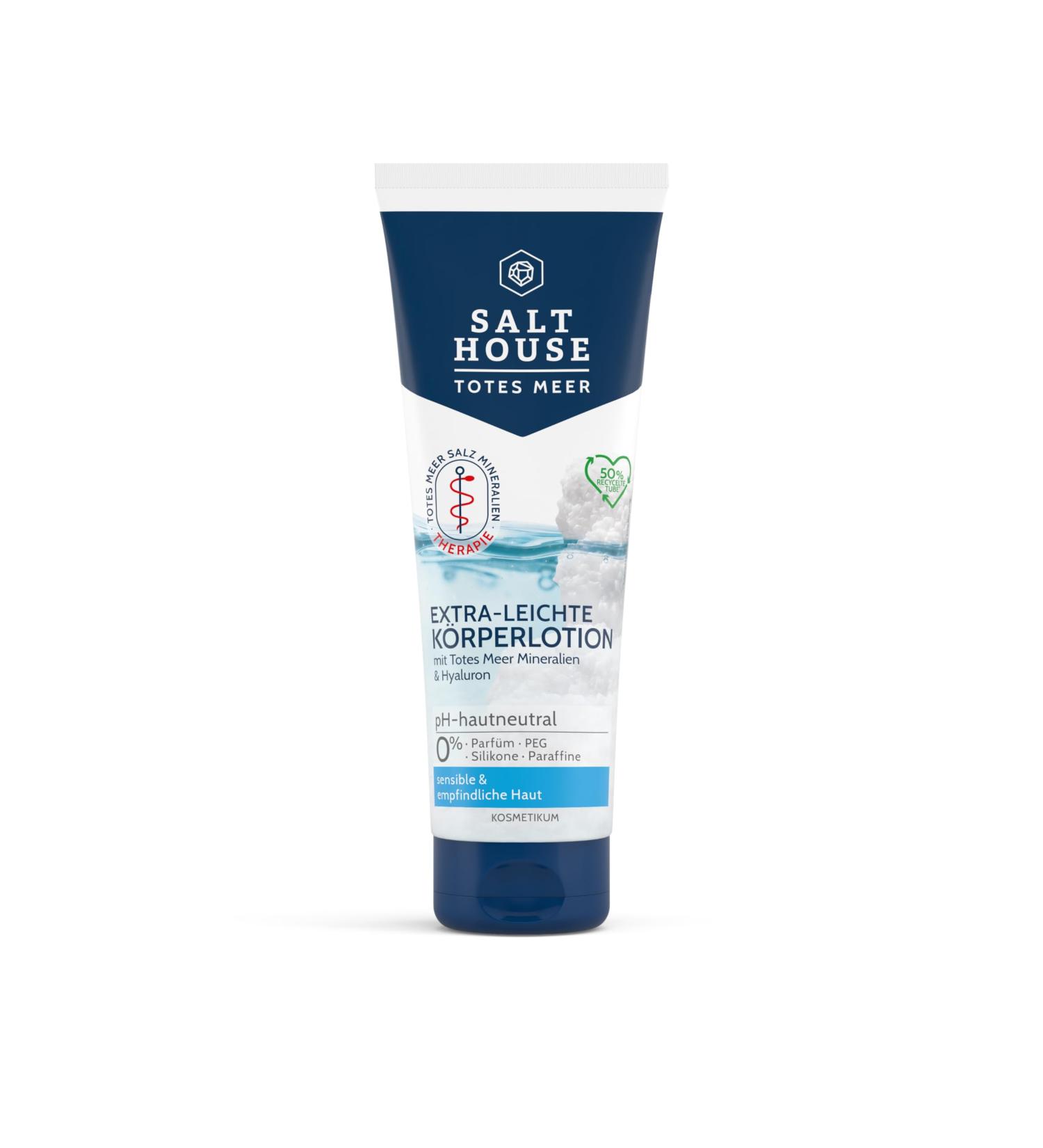 Salthouse Totes Sea Therapy Extra-Light Body Lotion 250ml - Hydrating with Hyaluronic Acid & Urea for Smooth Skin | Moisturizing Skincare - Buy Online on GoSupps.com