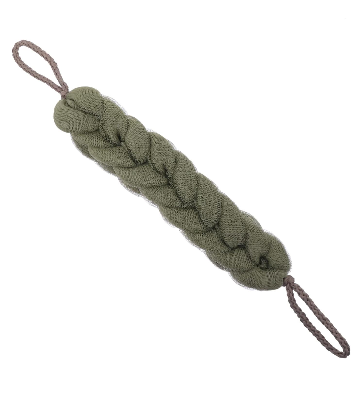 FOMIYES Strip Loofah Bath Scrubber - Soft Body Sponge for Skin Brushing and Exfoliation - 28X6cm - Buy Online on GoSupps.com