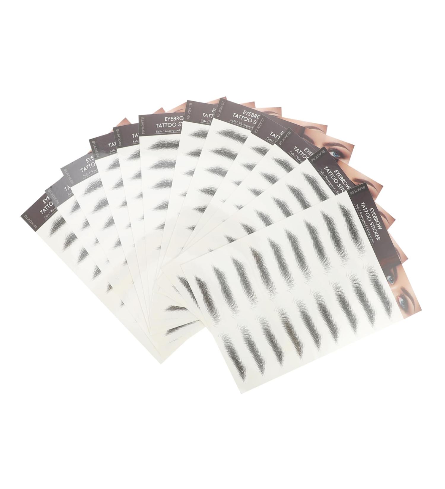 Beavorty 36 pcs eyebrow stickers stickers 4d hair- eyebrows eyebrow tattoo stickers Cejas cosmetic - Buy Online on GoSupps.com