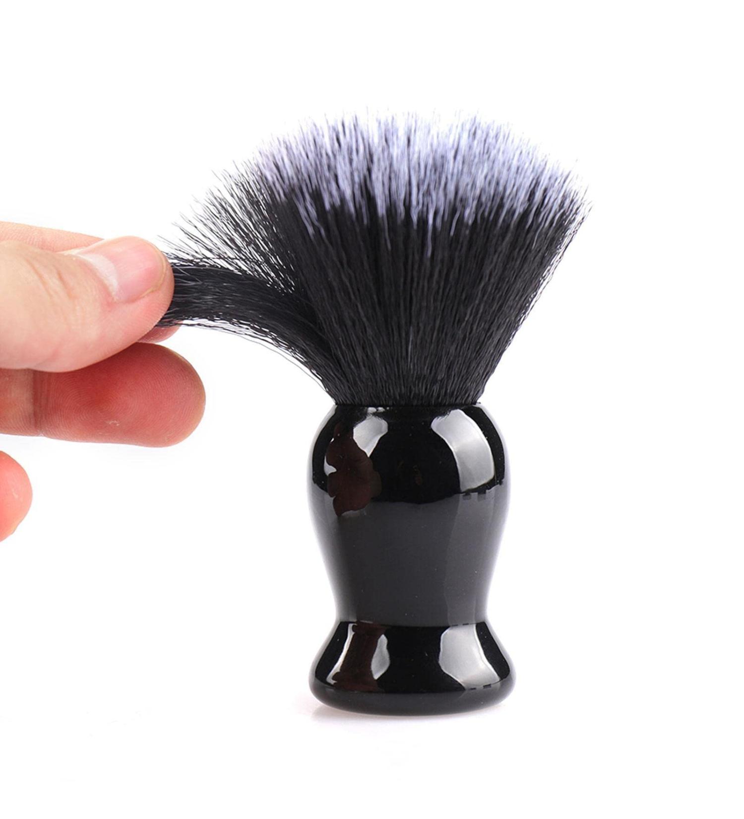 Premium Two-Tone Nylon Foam Shaving Brush | Ultimate Men's Grooming Tool - Ships Internationally - Buy Online on GoSupps.com