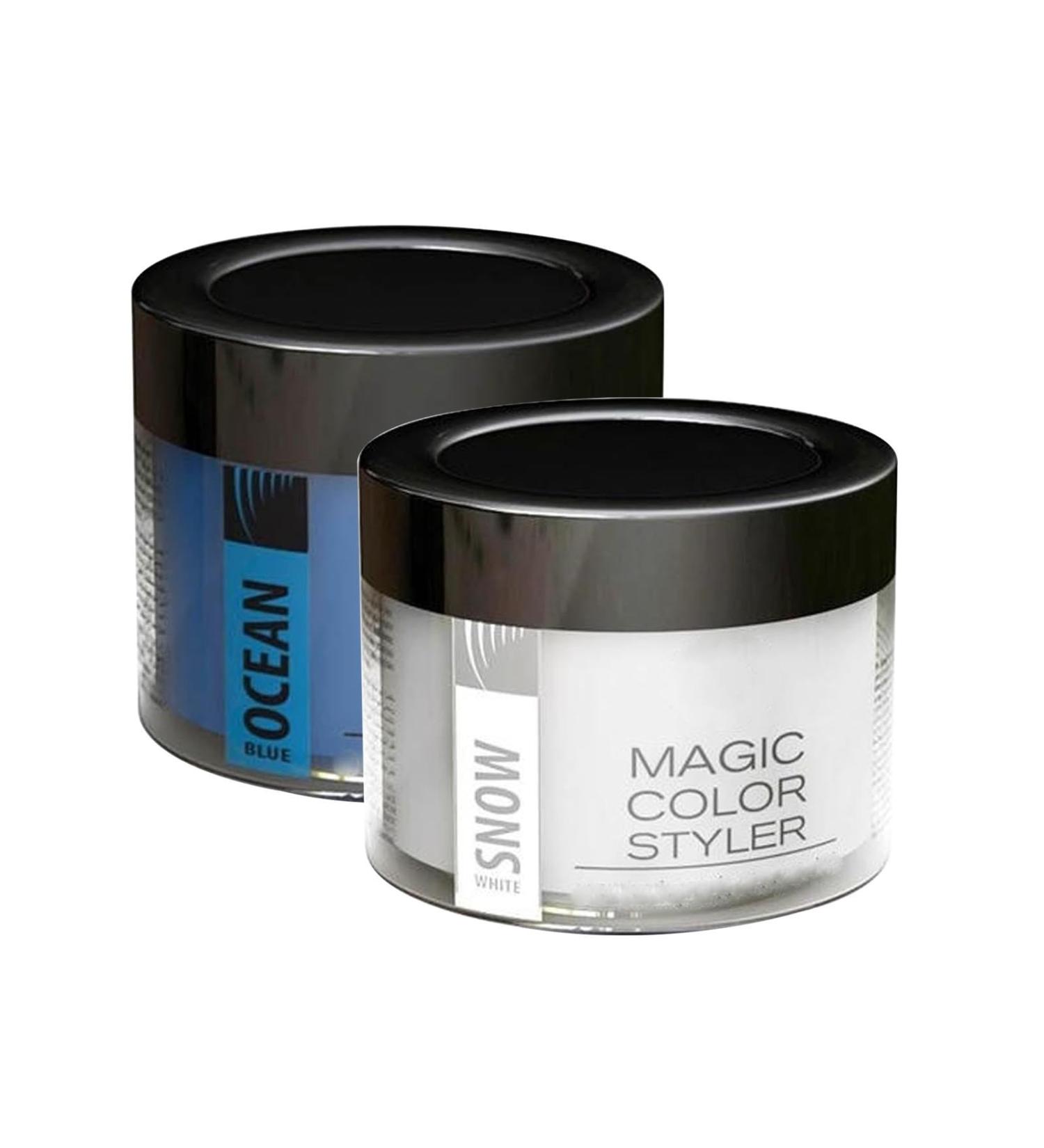Magic Color Styler - Magic Hair Color Styler Magic Color Styler Gel for Change Hair Color Without Damaging It Natural Hair Wax for Provides Fantastic Hair Color and Coverage(Color:D) - Buy Online on GoSupps.com