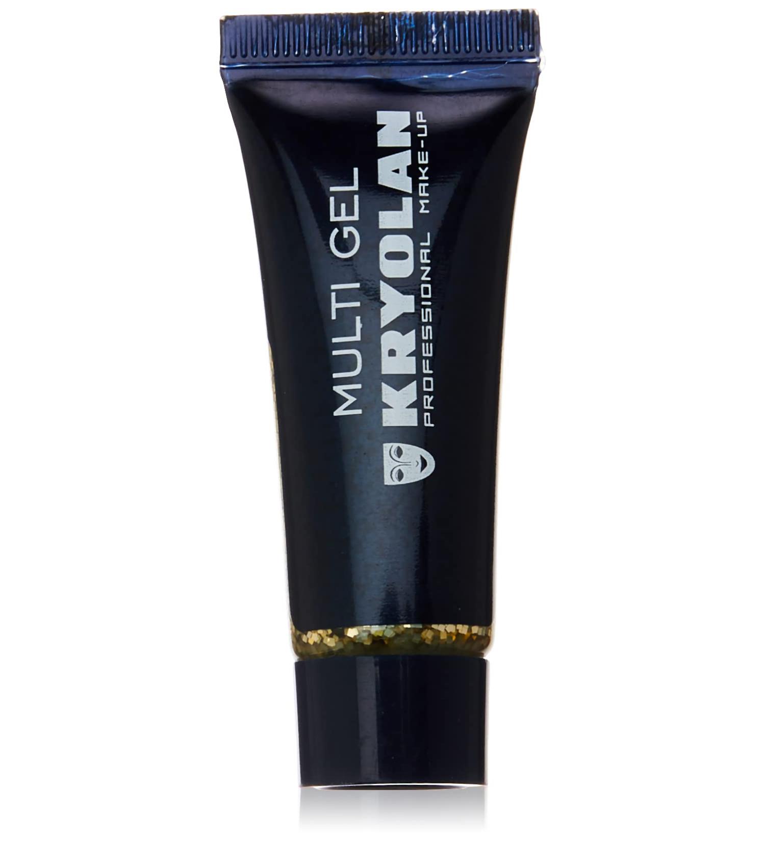 Kryolan Multi Glitter Gel Coarse 10ml Gold - Buy Online | International Shipping Available - Buy Online on GoSupps.com