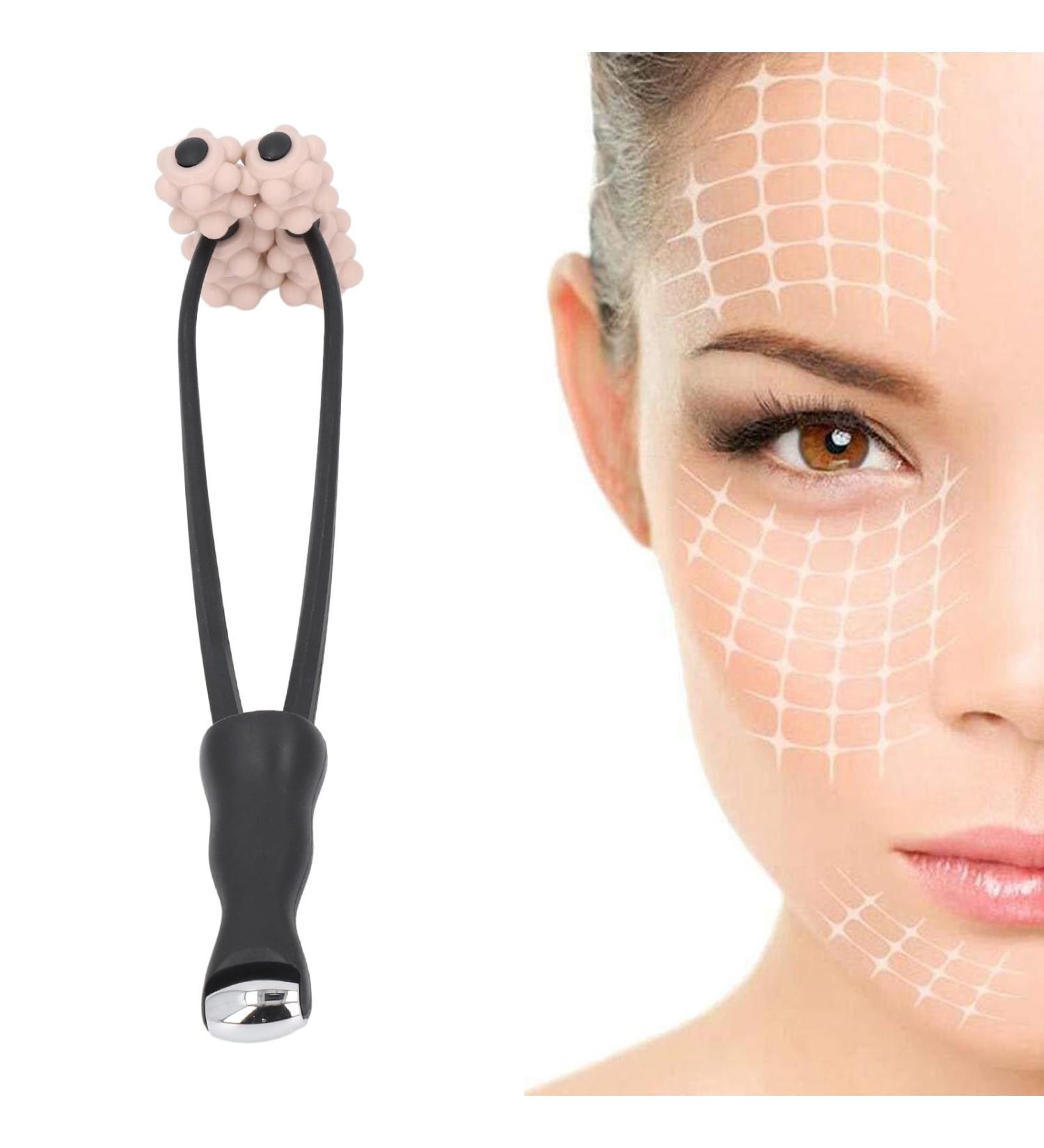 Shop 2 in 1 Ice Roller for Face & Eye - Firming Massage Tool for Stress Relief & V-Shaped Lifting | International Shipping Available - Buy Online on GoSupps.com
