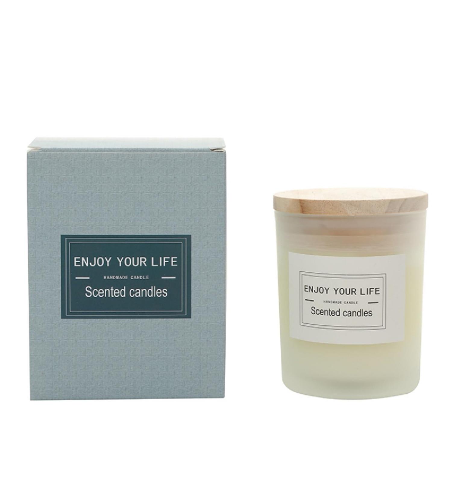 Scented Lavender Candle 6oz | 40-Hour Burn | Long Lasting White Jar Candle for Home | Perfect Gift for Men & Women | Spring Scented Candles - Buy Online on GoSupps.com