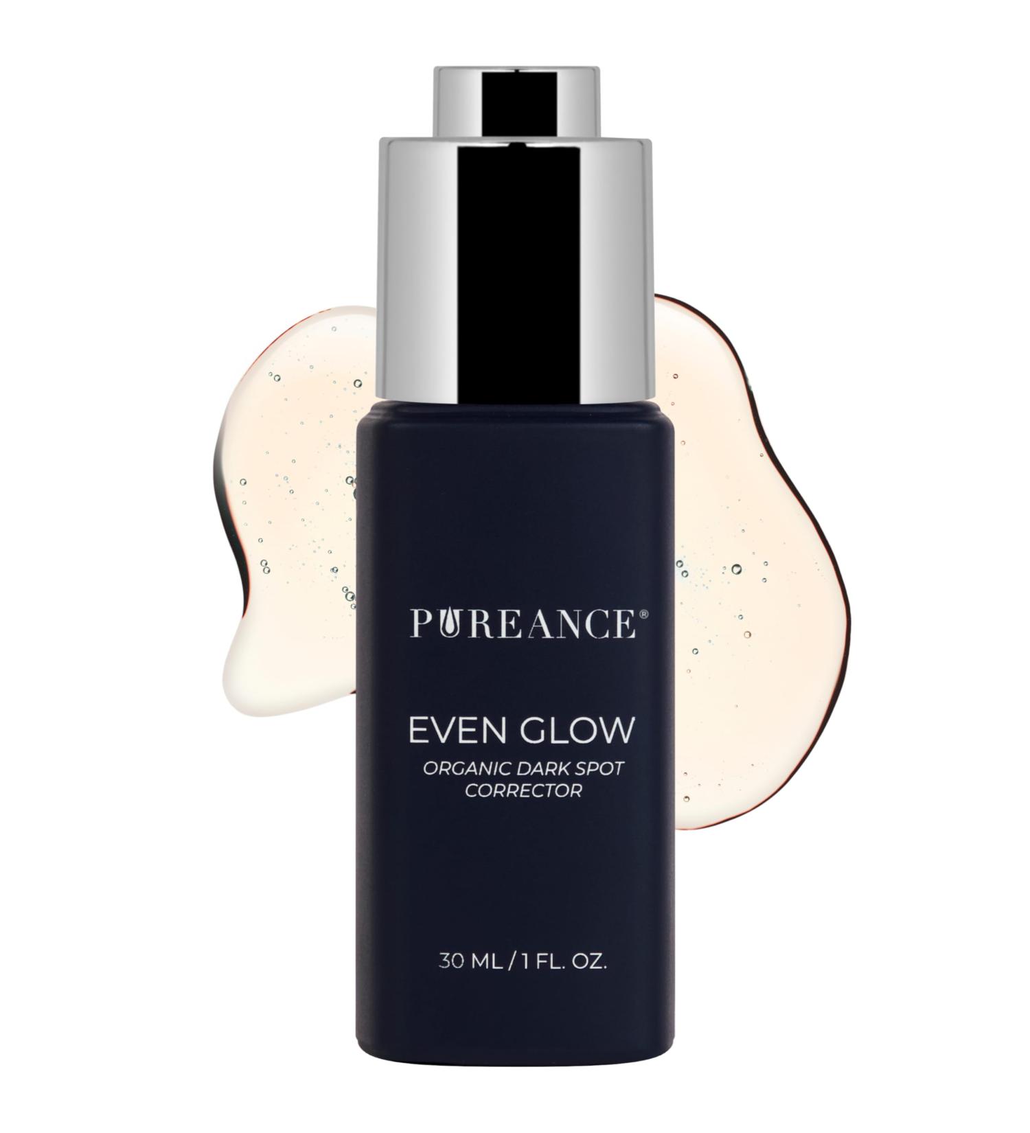 Even Glow - Organic Vitamin C Serum for Dark Spots on Face - Dark Spot Corrector Dark Spot Remover for Face & Body - with Kakadu Plum Extract Maple Leaf Extract Aloe Leaf Juice & More - 1 Fl Oz - Buy Online on GoSupps.com