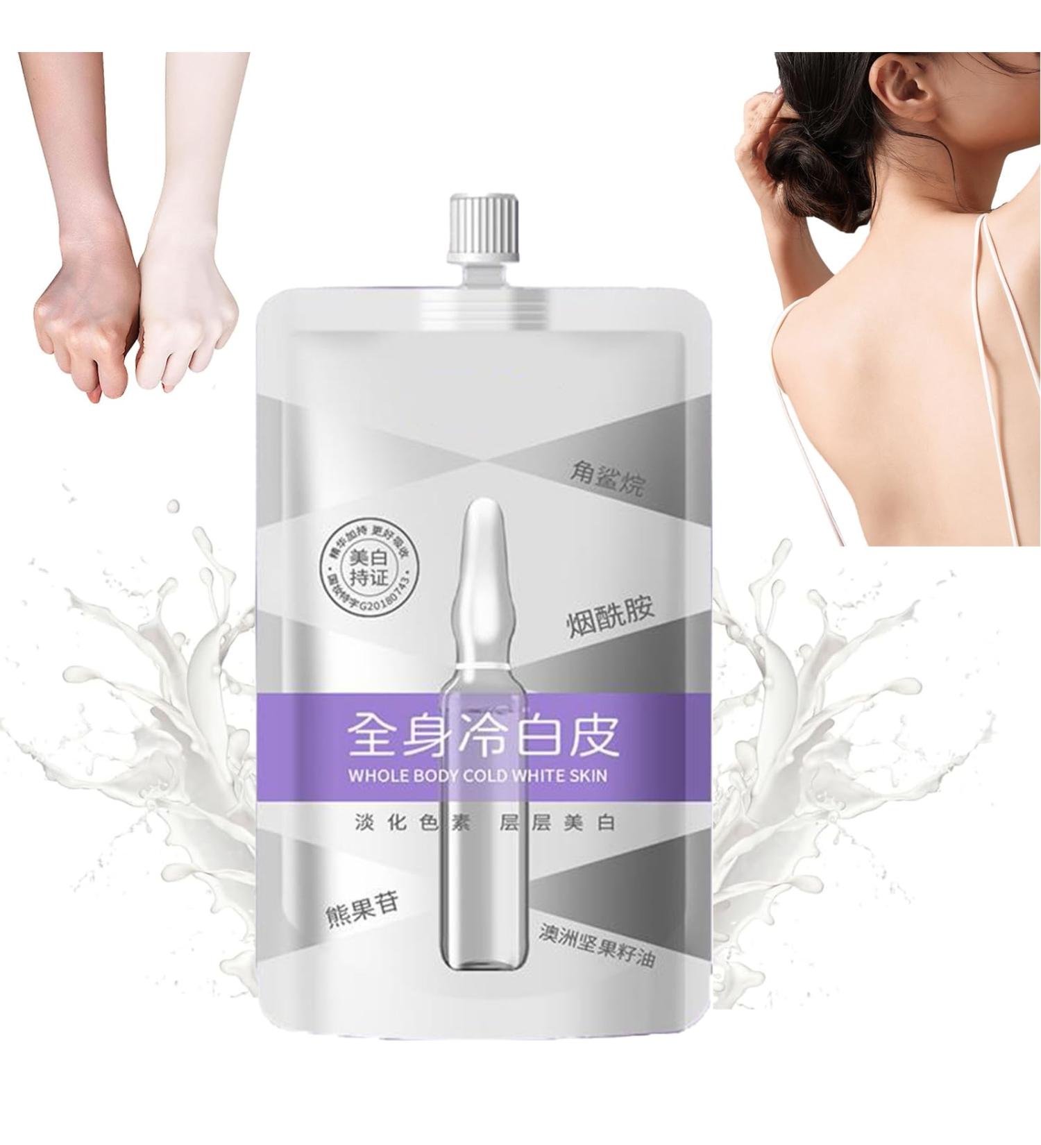 Japanese Skin Whitening Body Lotion Cold White Skin All Over Full Body Whitening Cream Whitening Brighten Skin Tone Moisture Body Lotion (1pc) - Buy Online on GoSupps.com