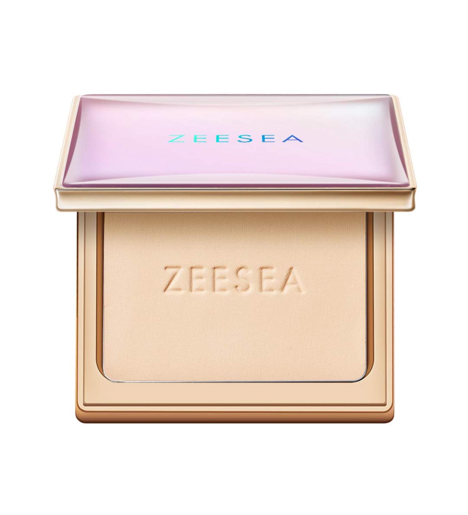 ZEESEA Pink Universe Pressed Powder Compact (20 Sensitive Skin) - Matte Finish, Oil Control, Long Lasting Formula - Buy Online on GoSupps.com