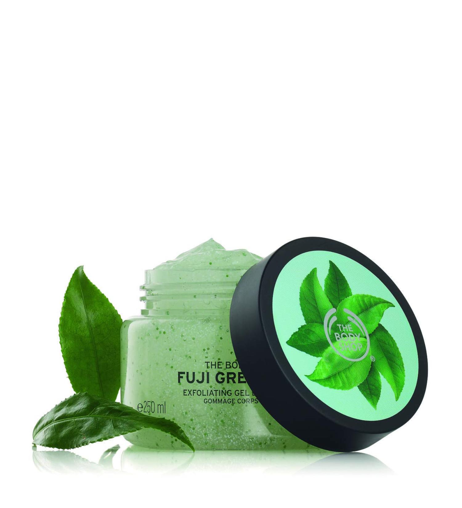 Buy The Body Shop Fujigreen Tea Body Scrub 250ml - Exfoliating & Refreshing | International Shipping Available - Buy Online on GoSupps.com