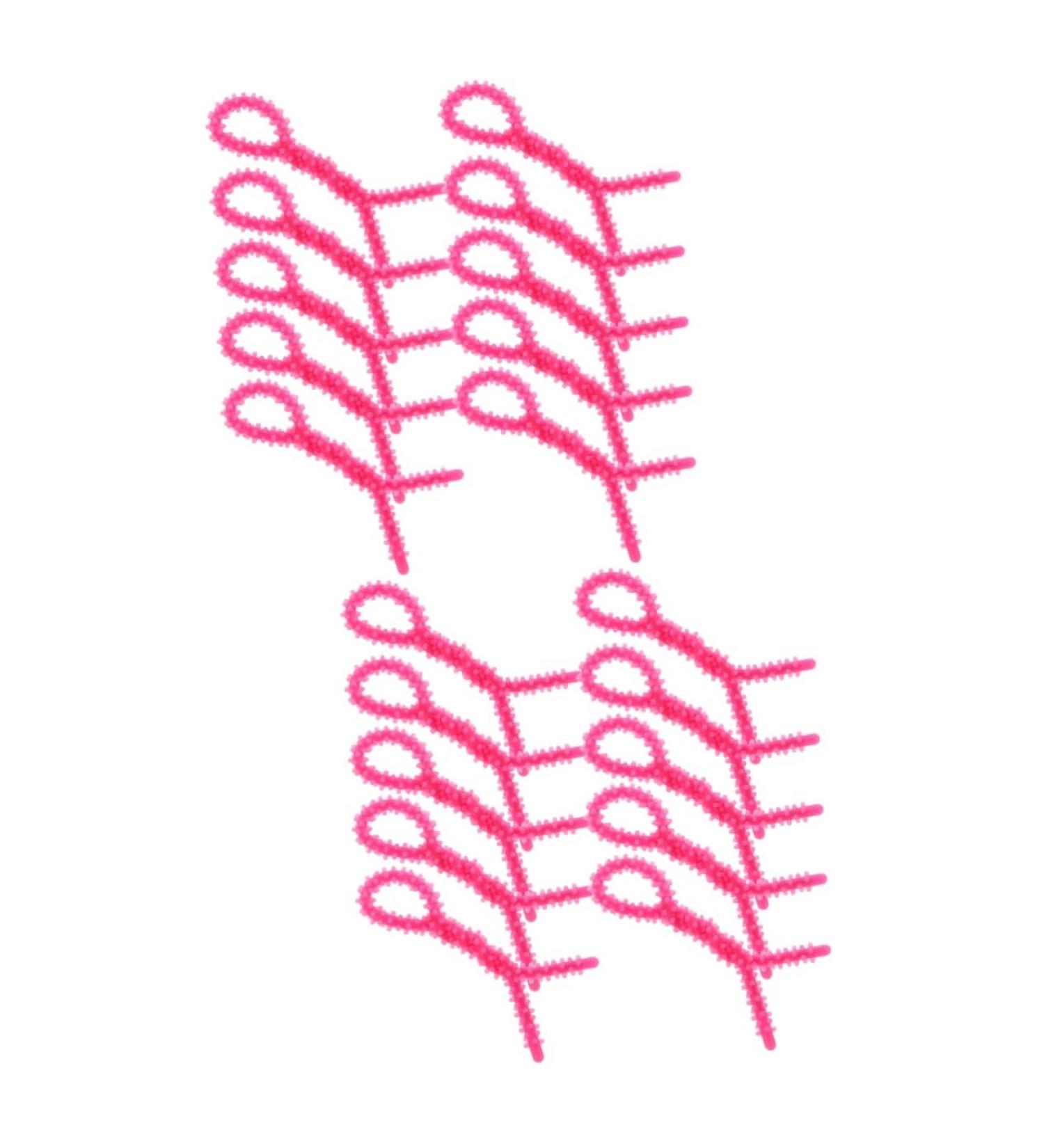 Baluue 20 Pcs Perm Tools Hair Curler Curling Wand Hair Crimper Hair Rollers Curlers Perm Rods 15.00X0.60X0.60CMx2pcs Rosyx2pcs - Buy Online on GoSupps.com