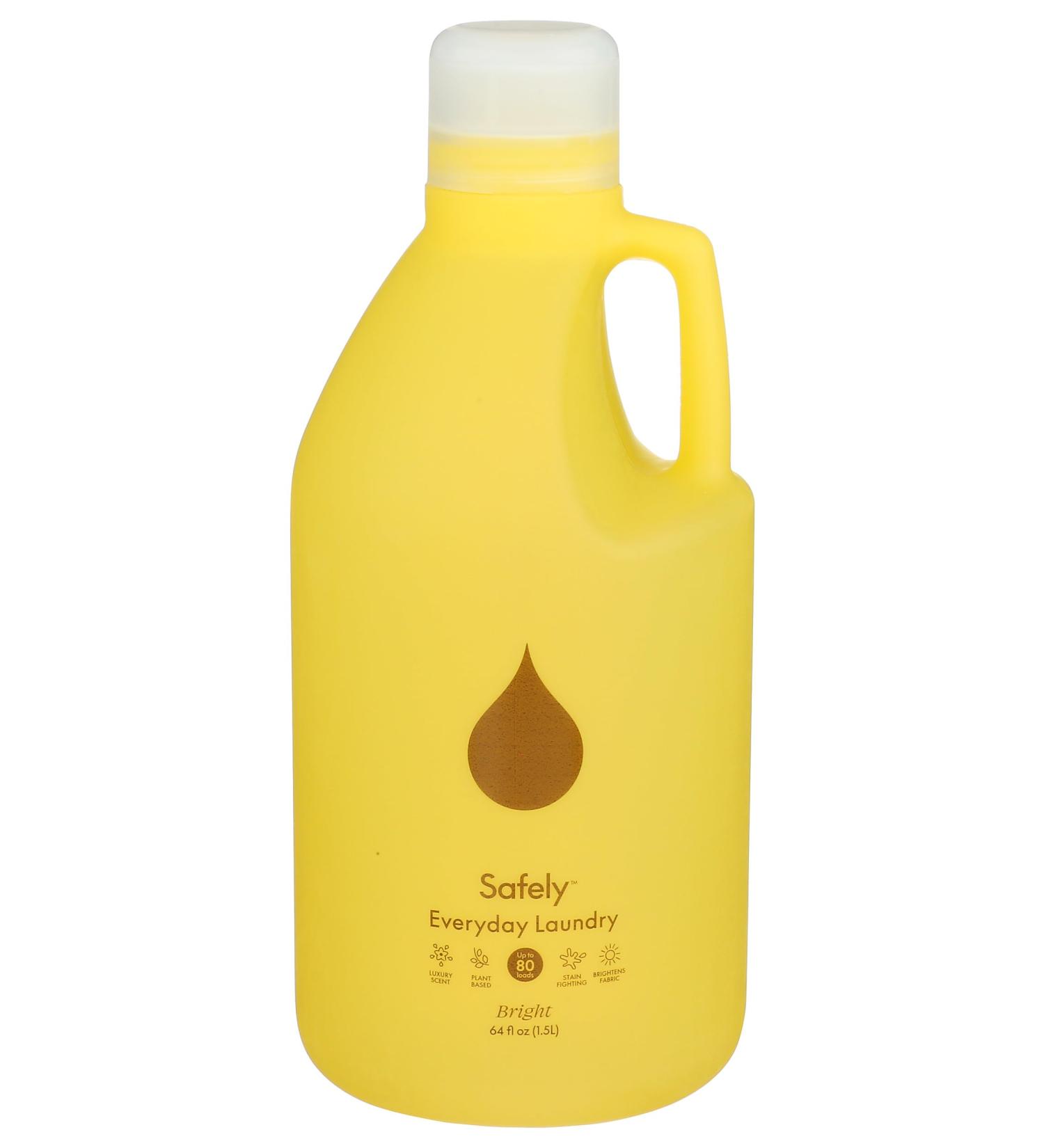Safely Bright Laundry Detergent 64 FZ - Eco-Friendly Effective Cleaning for All Fabrics | International Shipping - Buy Online on GoSupps.com