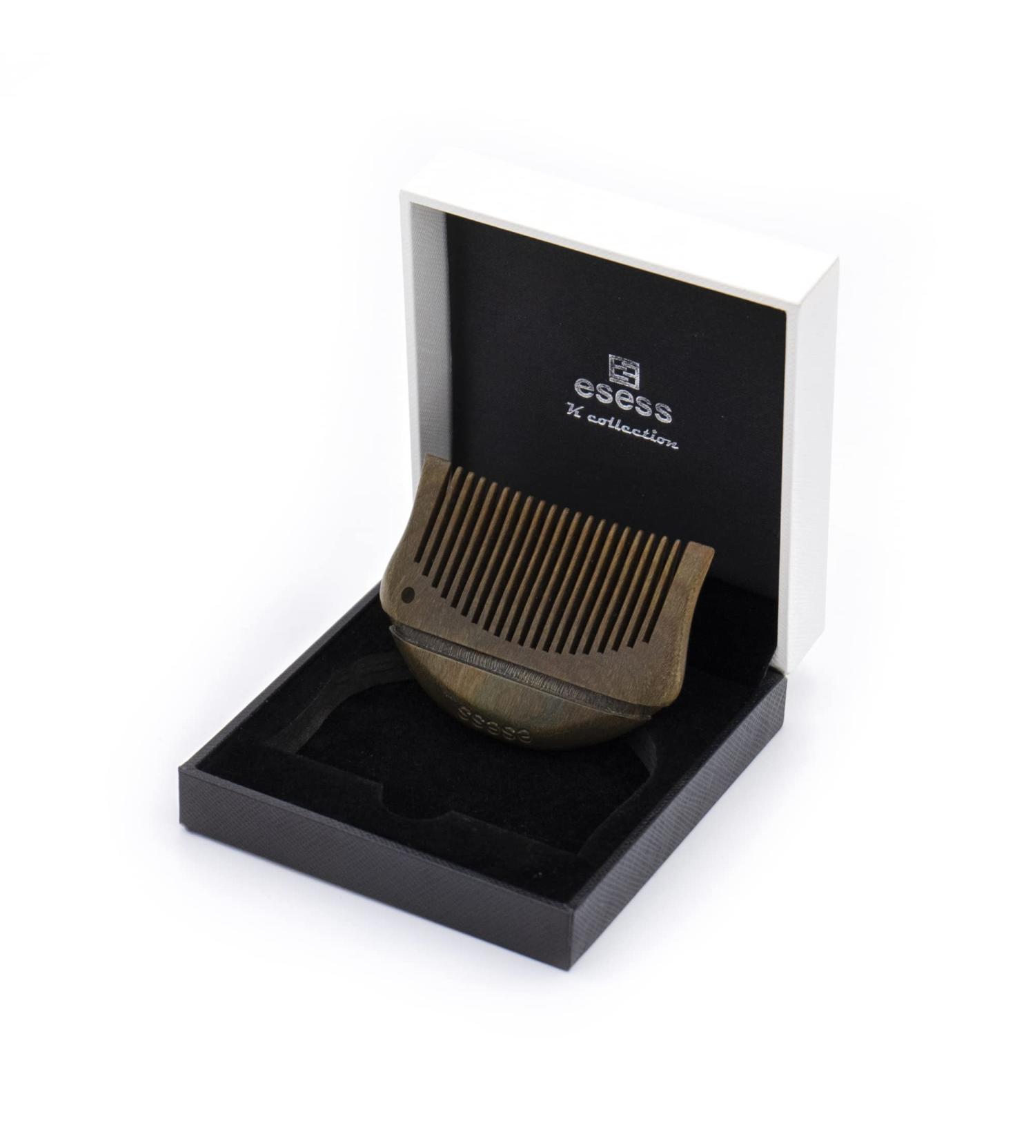 Essess Sandalwood Kanga PLUS - Sikh Wooden Comb for Men | Sikh Kanga Gift - Buy Online on GoSupps.com