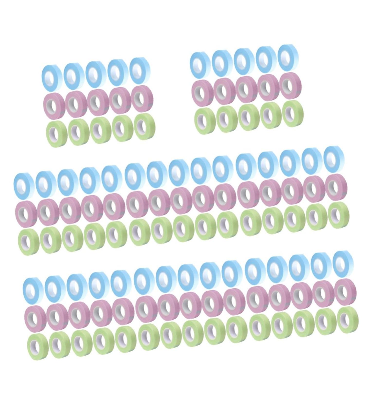 Beavorty 120 Rolls Lash Tape Lash Extension Tape Eyelash Grafted Adhesive Tape Eye Stickers Eyelash Fabric Tape Eye Positioning Sticker Pads under Extension Belt Abs With Hole - Buy Online on GoSupps.com