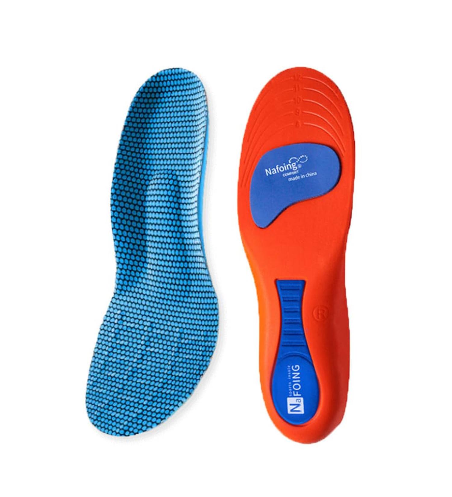 Shop Norelie Comfysole Comfort Orthopedic Insoles | Pressure Relief & Foot Support for Flat Feet & Plantar Fasciitis - Size 37-38 Orange - Buy Online on GoSupps.com