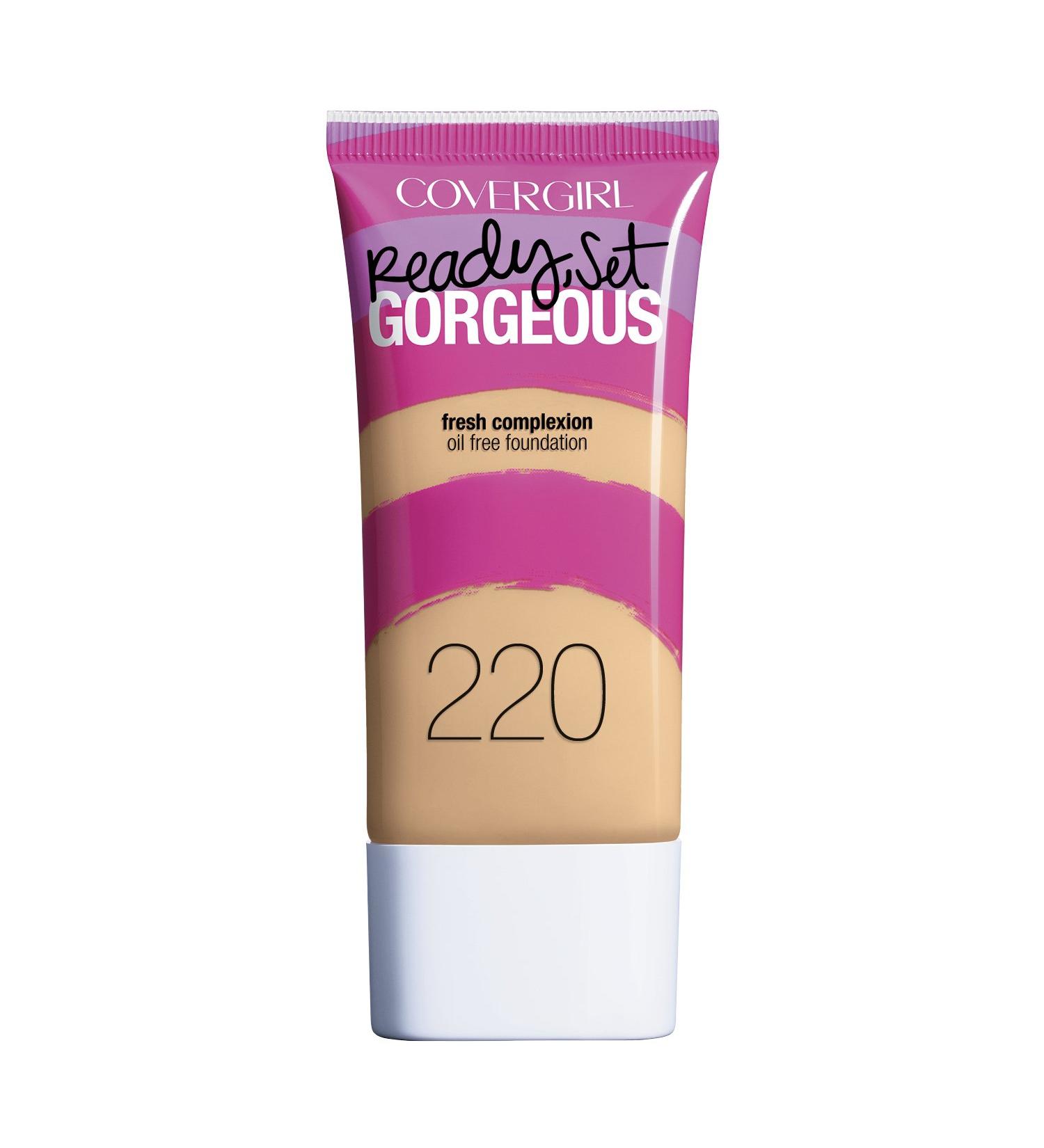 COVERGIRL Ready Set Gorgeous Foundation Soft Honey 220 1 oz - Packaging May Vary - Buy Online on GoSupps.com