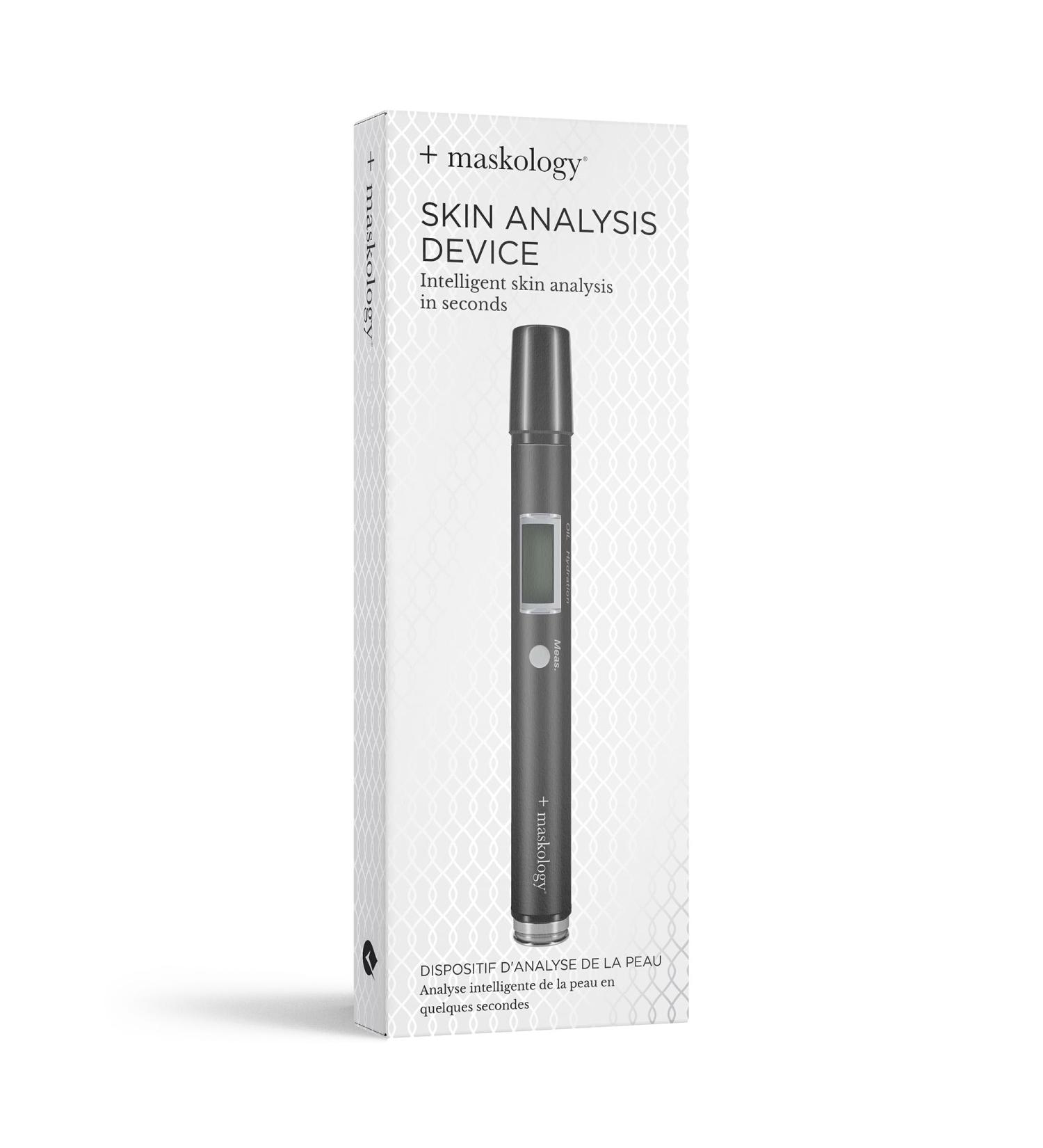 MASKOLOGY SKIN ANALYSER | Skin Analysis Device | Facial Skin Hydration & Oil Analysis Test Pen | Digital Skin Detector Pen with LCD Display | Skin Care Device for Home - Buy Online on GoSupps.com