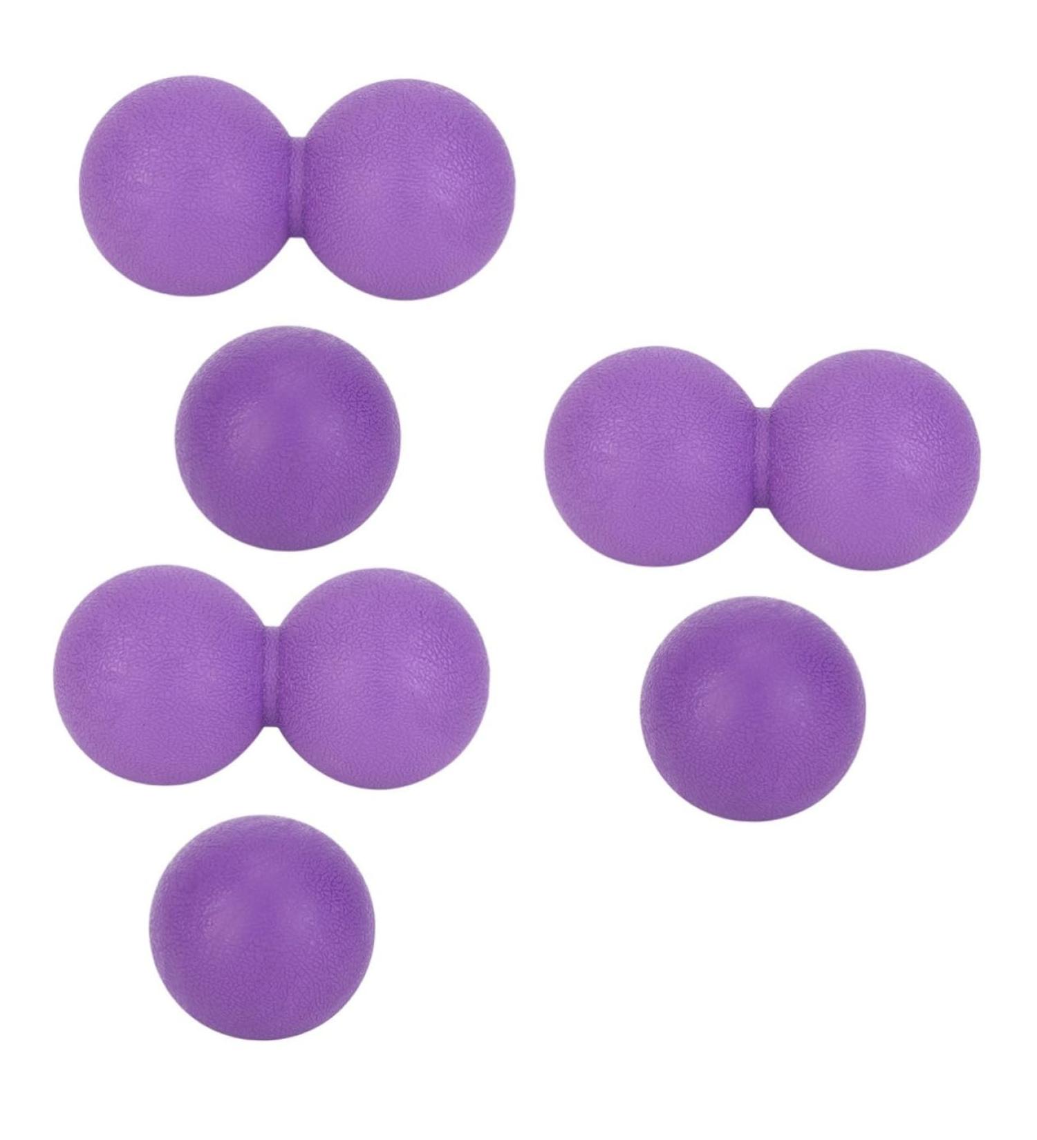 Ultechnovo 6 STK Yoga Ball Massage Lacrosse Balls for Muscle Pain Relief | Deep Tissue Roller | Foot Fitness | International Shipping - Buy Online on GoSupps.com