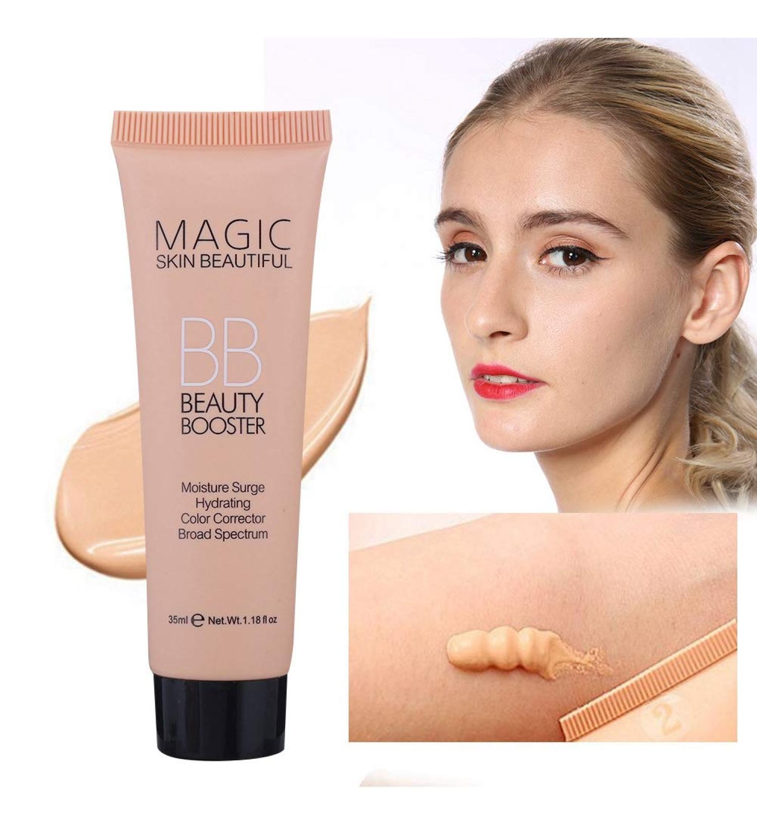 Moisturizing Liquid Foundation BB Cream | Oil Control & Illuminating Concealer - Perfect for BB & CC Creams | International Shipping - Buy Online on GoSupps.com