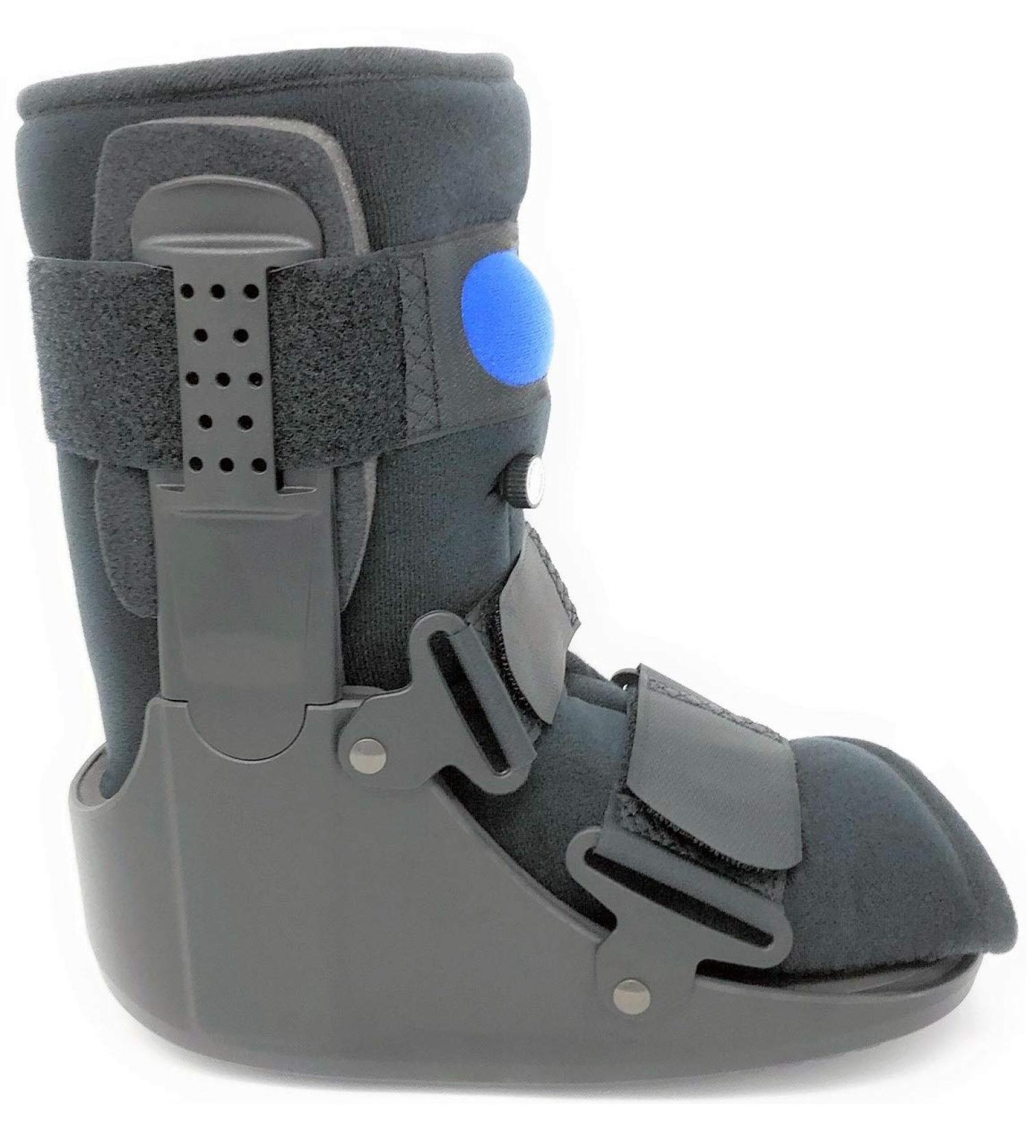 Medium Low-Top Air Pump CAM Walker Boot for Ankle Injuries - Male 7 1/2-10, Female 8 1/2-11 1/2 - Buy Online on GoSupps.com