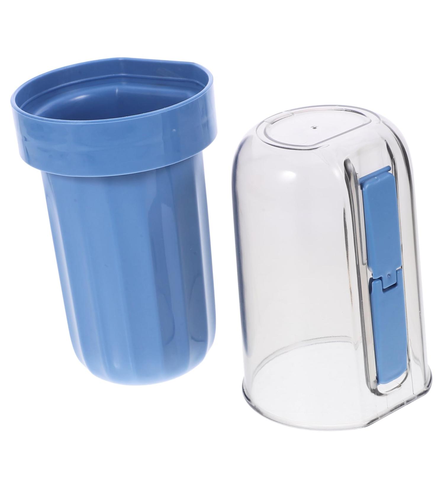 Garvalon Train Travel Bathroom Set | Portable Toothbrush Case & Toiletries Holder for International Travel - Buy Online on GoSupps.com