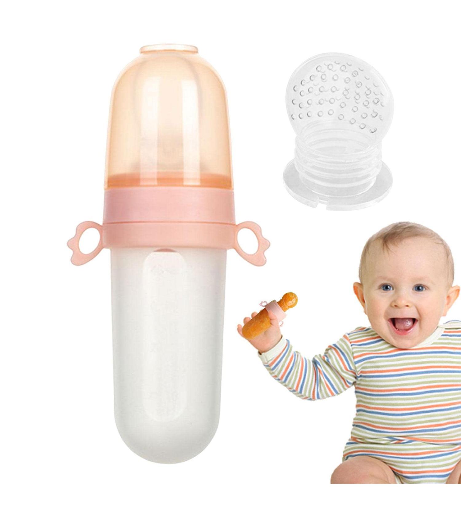 Buy Silicone Fruit Pacifier Feeder for Babies & Toddlers | Safe Fresh Food Feeder for Healthy Snacks - Buy Online on GoSupps.com