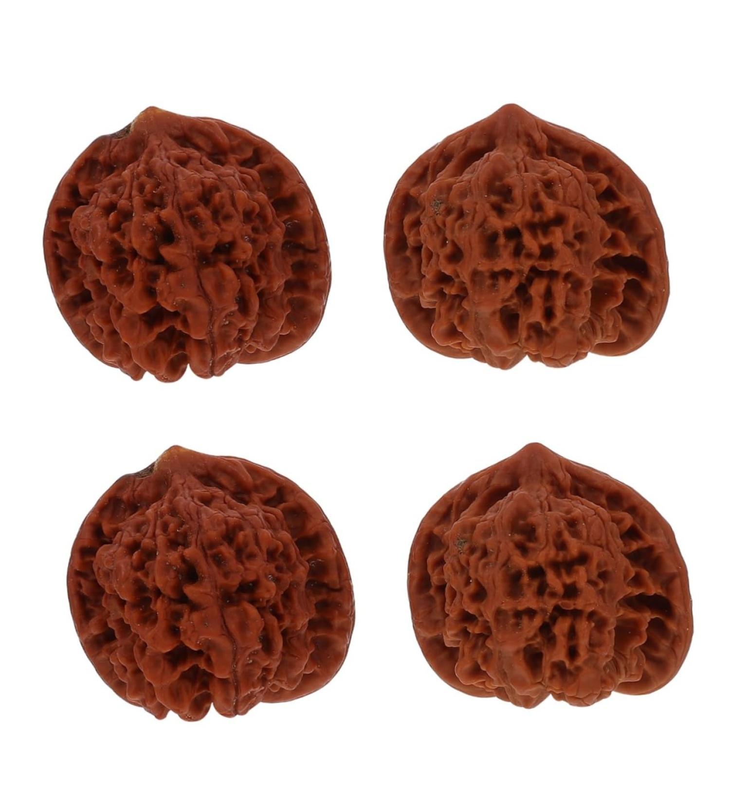 Shop Lurrose 4-Piece Walnut Fitness Handballs - Stress Reduction & Hand Exercise Balls for Meditation - International Shipping Available - Buy Online on GoSupps.com