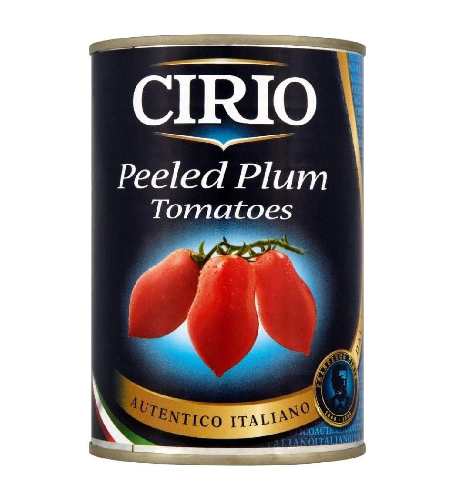 MASCirio Peeled Plum Tomatoes 400g Box of 12-Fd