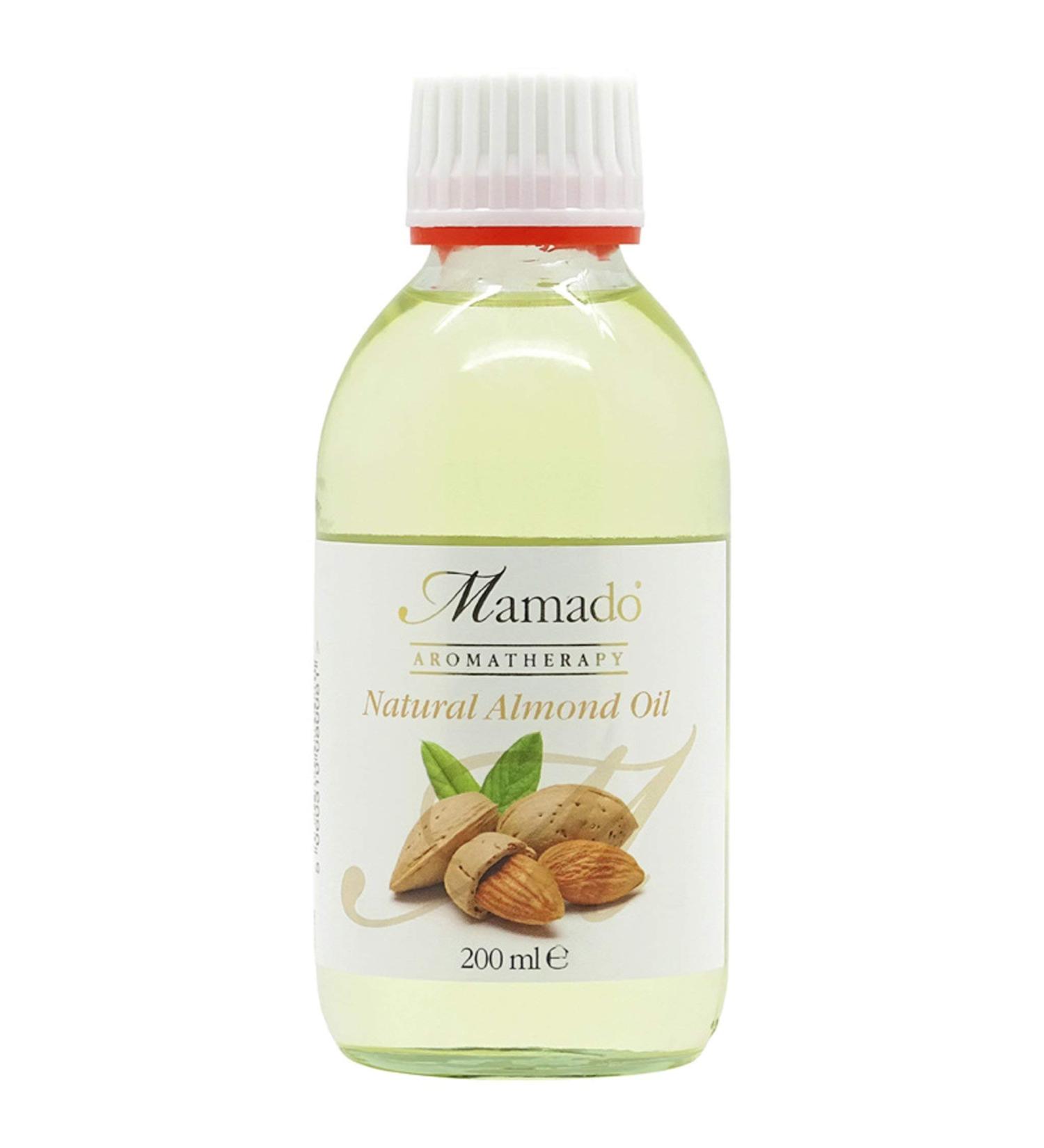 MAMADO Natural Almond Oil for Hair and Body 200 ml