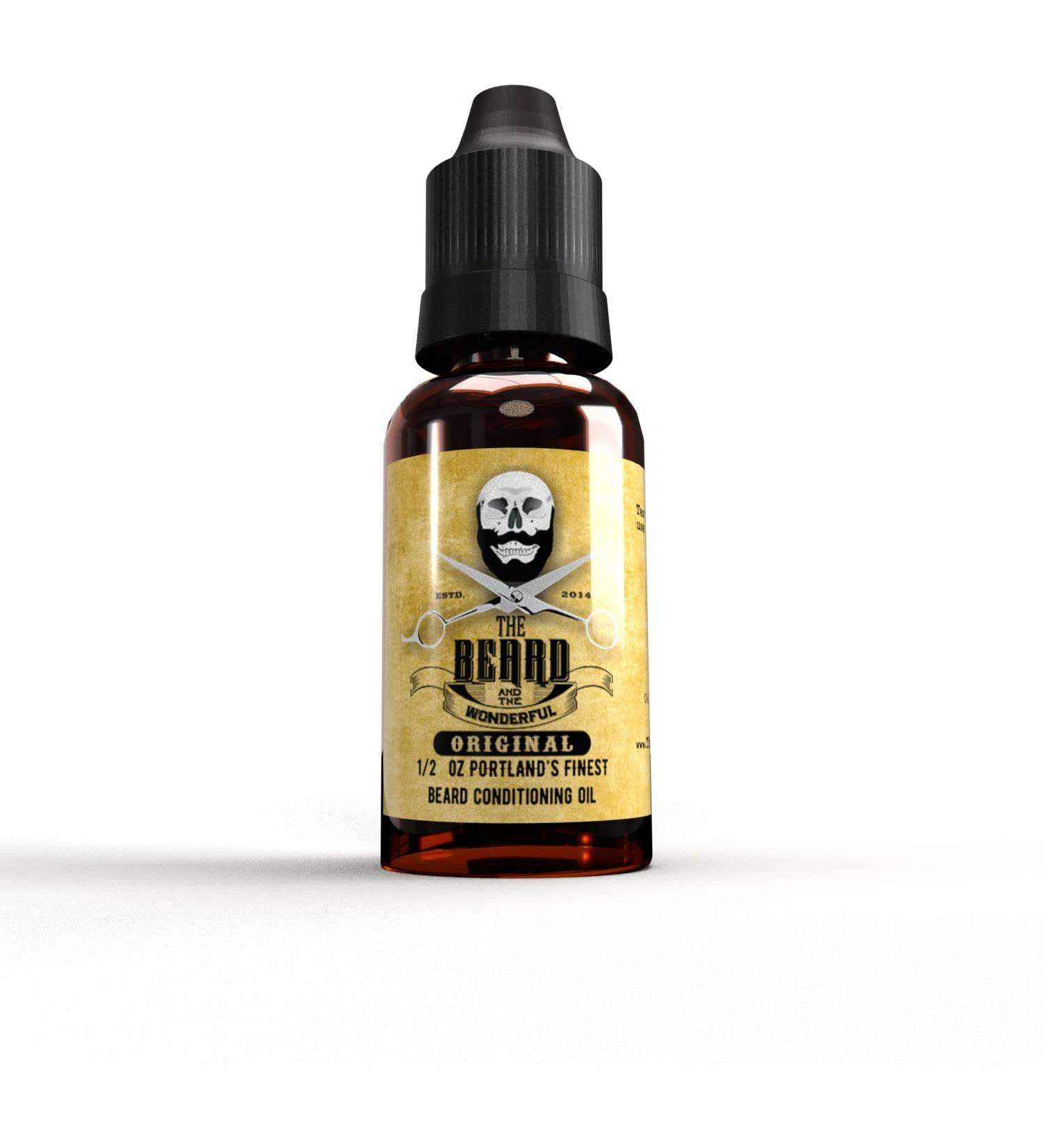 Premium Beard Conditioning Oil for Men - Natural Jojoba Oil Beard Growth Formula | Softens, Smooths & Strengthens Beard | 15ml - Buy Online on GoSupps.com