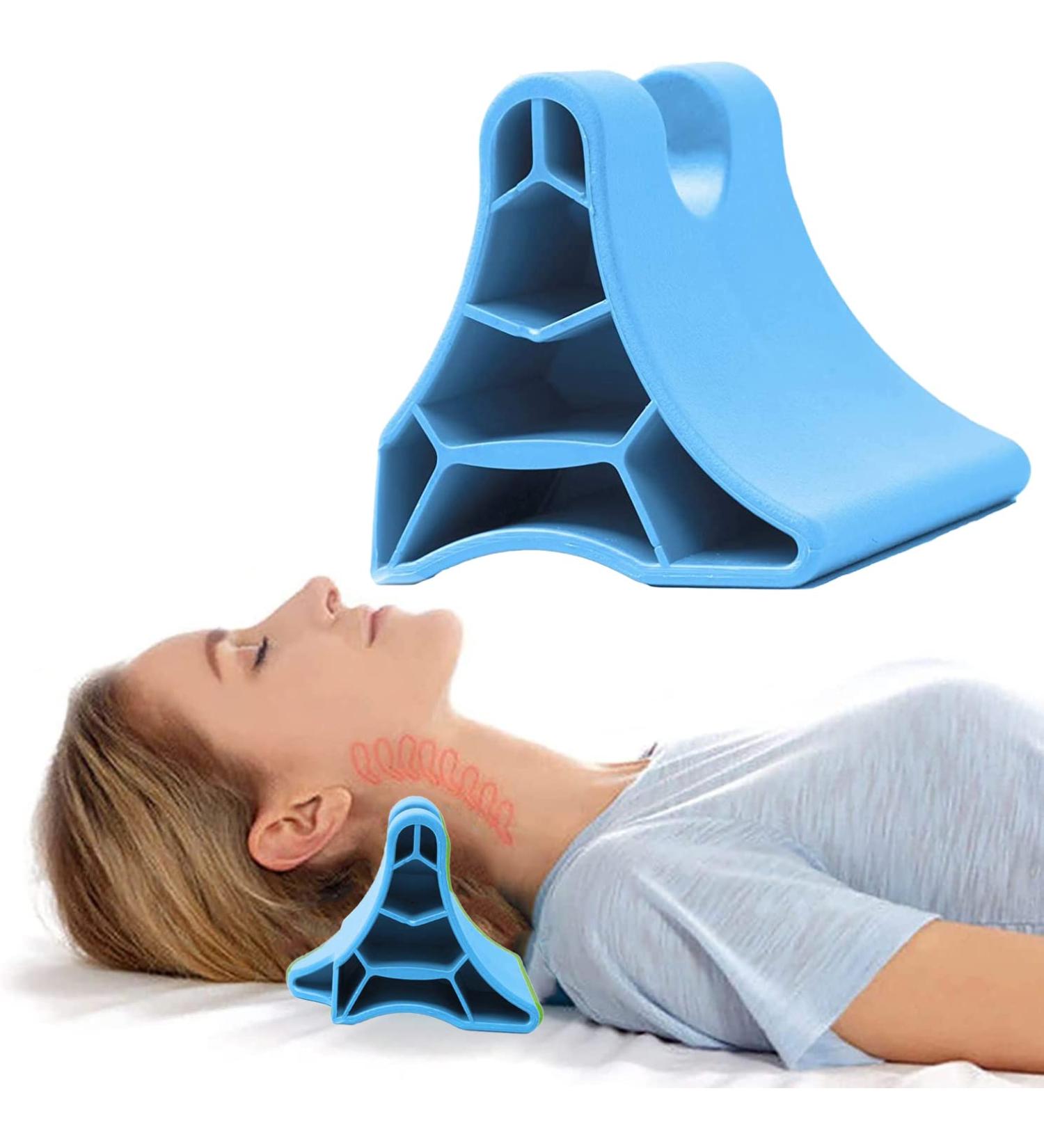 Occipital Release Tool - Portable Trigger Point Massage Device for Neck & Shoulder Pain Relief | Manual Back Massage Tool (Blue) - Buy Online on GoSupps.com
