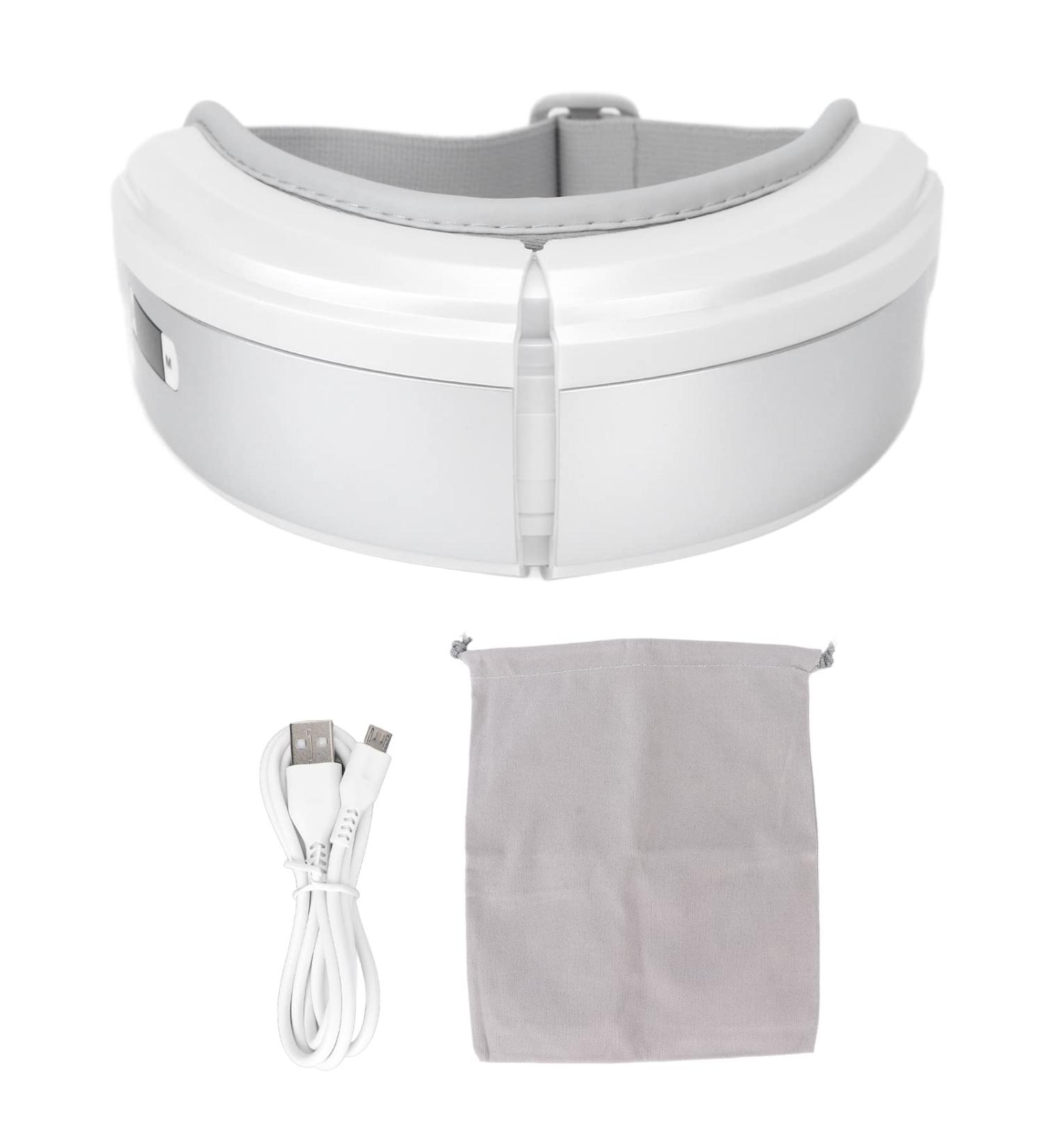 Wireless Eye Massager with Heat & Music - Digital Eye Therapy for Stress Relief & Dry Eyes - Perfect Gift! - Buy Online on GoSupps.com