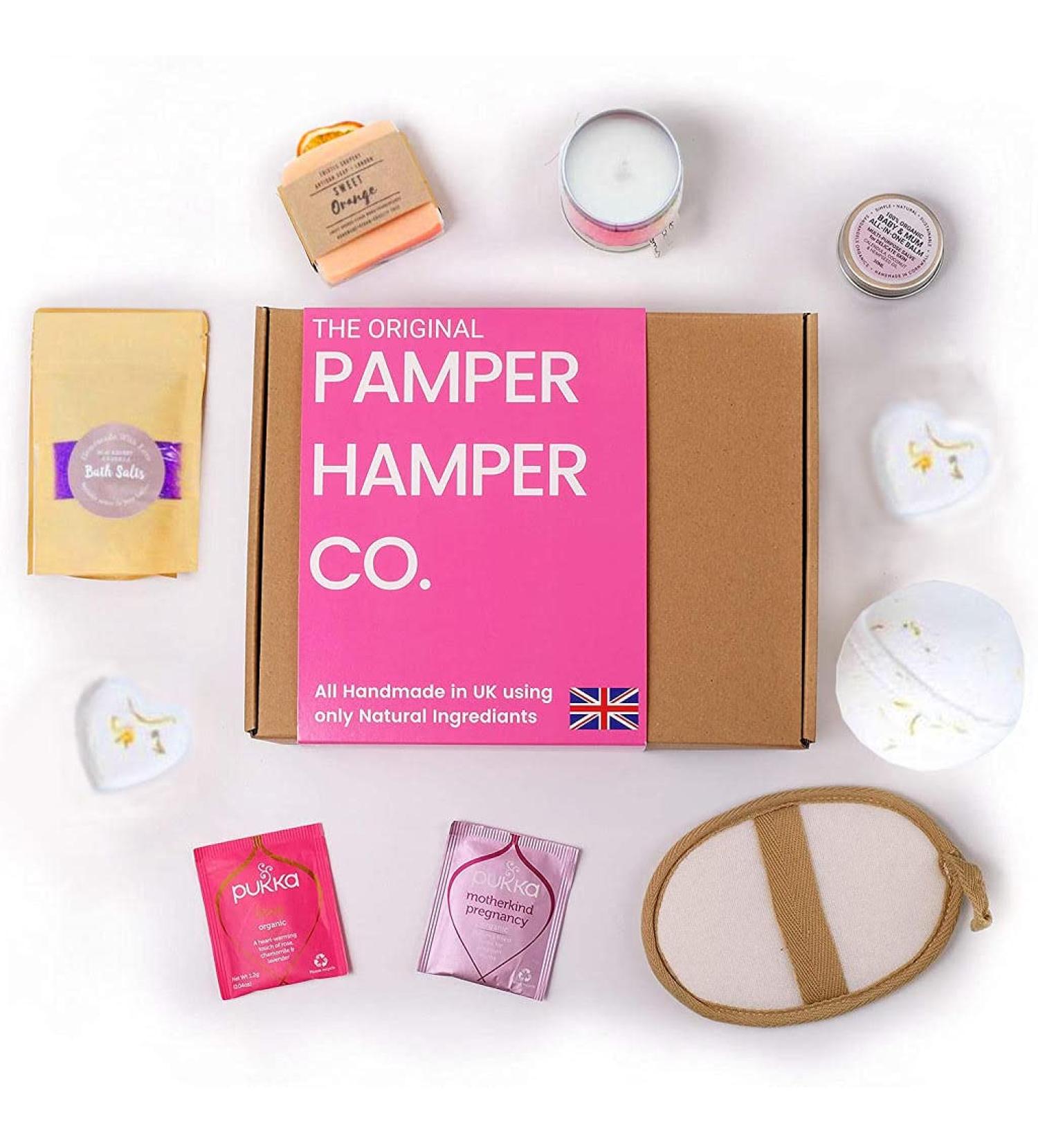 New Mum to Be Gifts Hamper. A Wonderful Baby Shower Gifts for Mum. All Organic Natural and Eco Friendly. Spoil Someone Special. - Buy Online on GoSupps.com