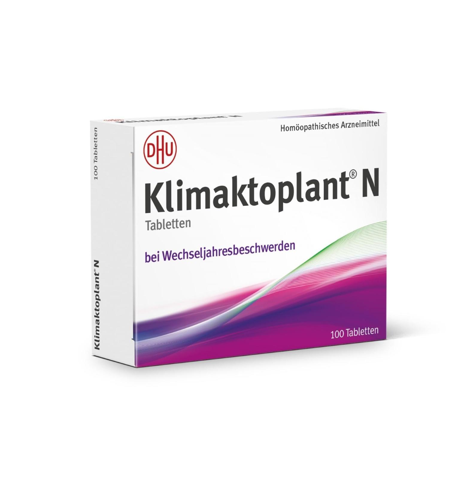 Buy DHU Klimaktoplant N for Menopausal Symptoms - Hormone-Free & Well Tolerated - 100 Tablets | International Shipping - Buy Online on GoSupps.com