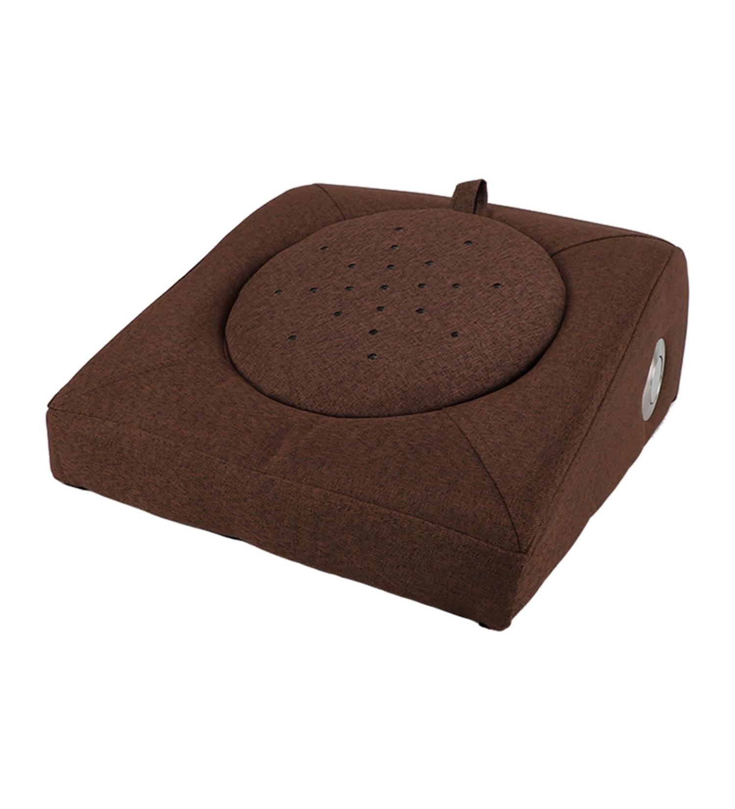 Moxibustion Cushion Set - Linen Sponge Filling Smoke Protection Easy to Clean - Brown Belly Shockers for Home Use - Buy Online on GoSupps.com