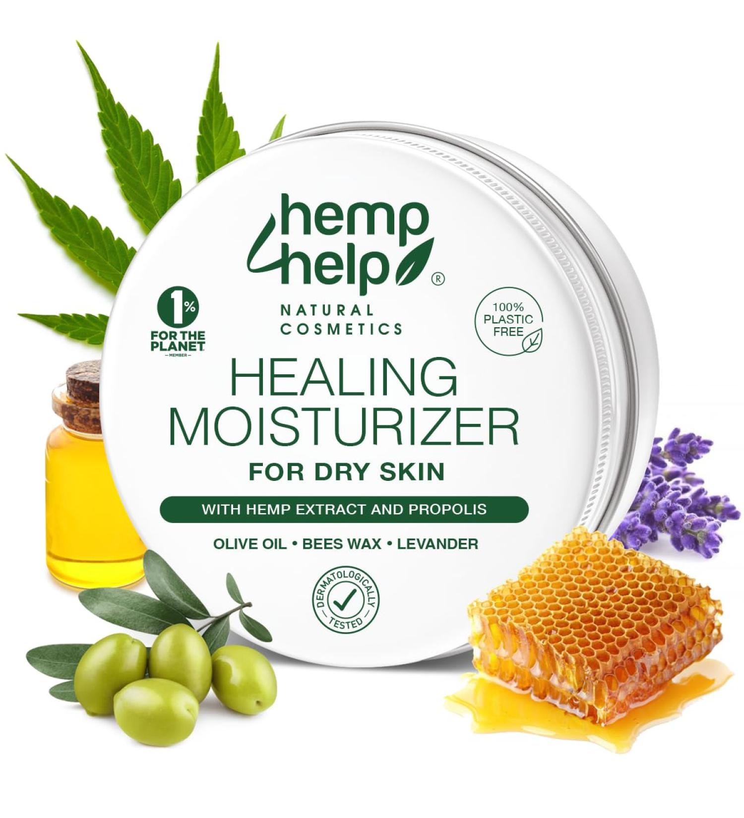 Hemp Natural Skin Ointment | Intensive Care for Psoriasis Eczema & Dry Skin | Bestselling Organic Formula - Buy Online on GoSupps.com