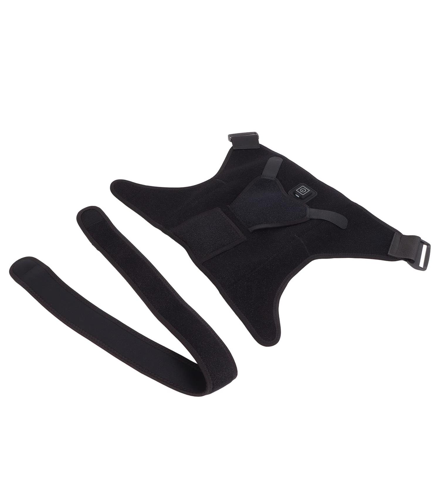 Ergonomic Shoulder Heating Pillows - 3 Modes for Muscle Pain Relief Adjustable Strap & Blood Circulation Support - International Shipping Available - Buy Online on GoSupps.com