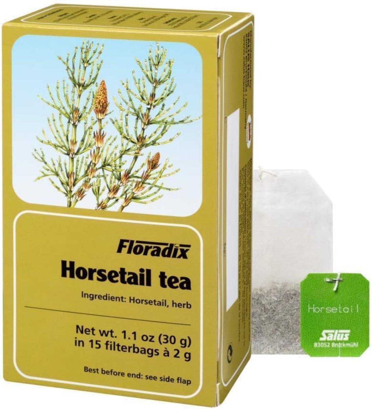 Floradix Organic Horsetail Herbal Tea 15 Bags - Buy Online on GoSupps.com
