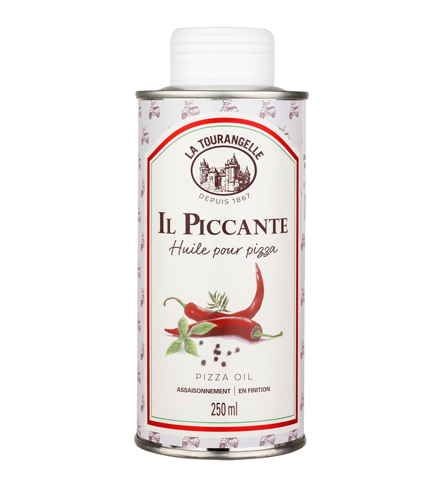 La Tourangelle - Il Piccante oil - Spicy oil for pasta and pizza - Ideal for Italian specialties - 250 ml - Buy Online on GoSupps.com