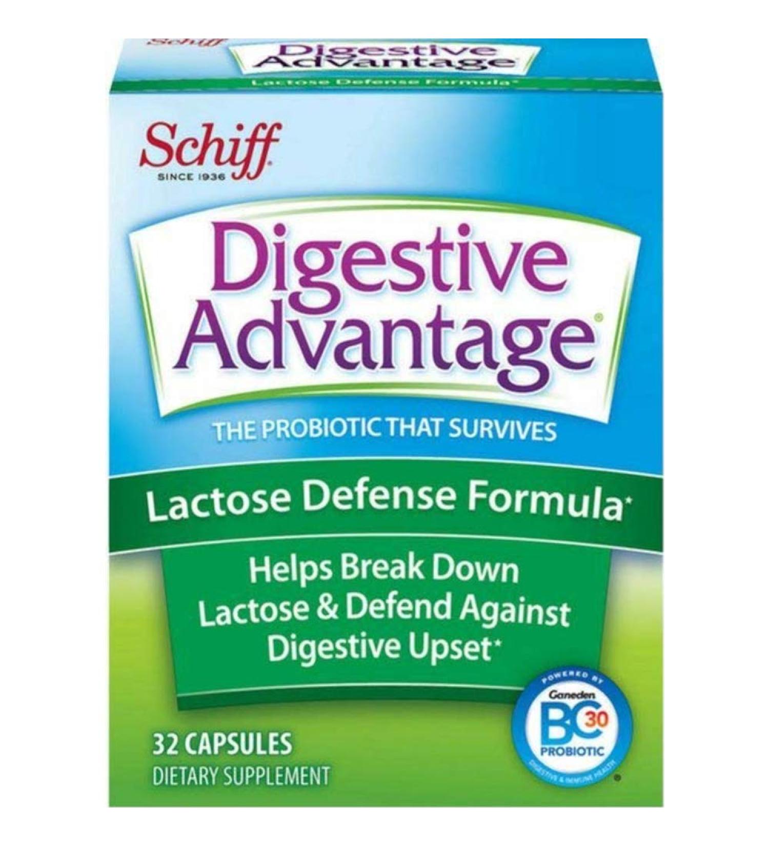 Digestive Advantage Lactose Defense Formula - 32 Capsules, 32 Servings (Pack of 1) - Buy Online on GoSupps.com