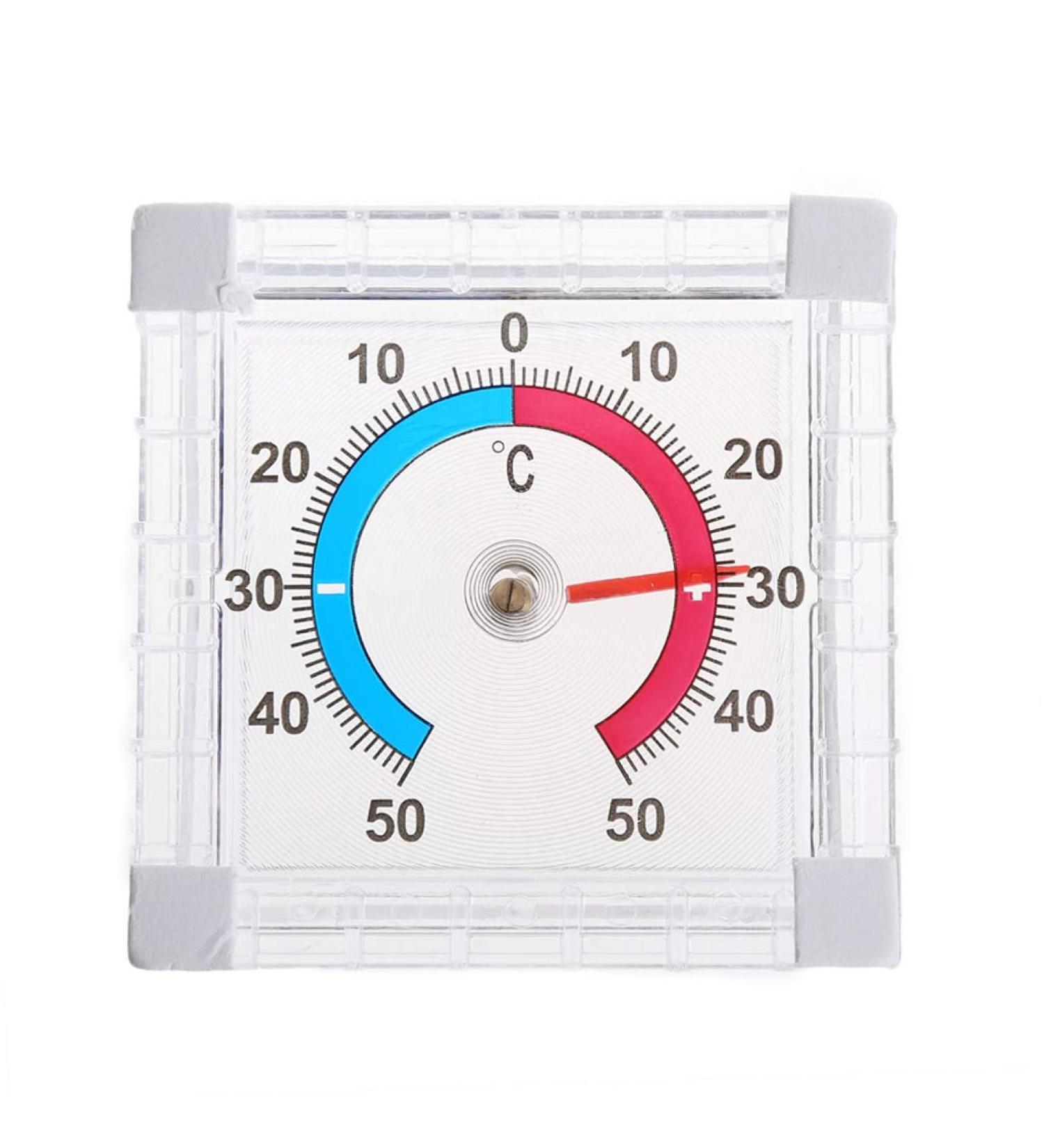 JENOR Window Wall Thermometer - Indoor/Outdoor Temperature Gauge for Greenhouses & Gardens - Buy Online on GoSupps.com