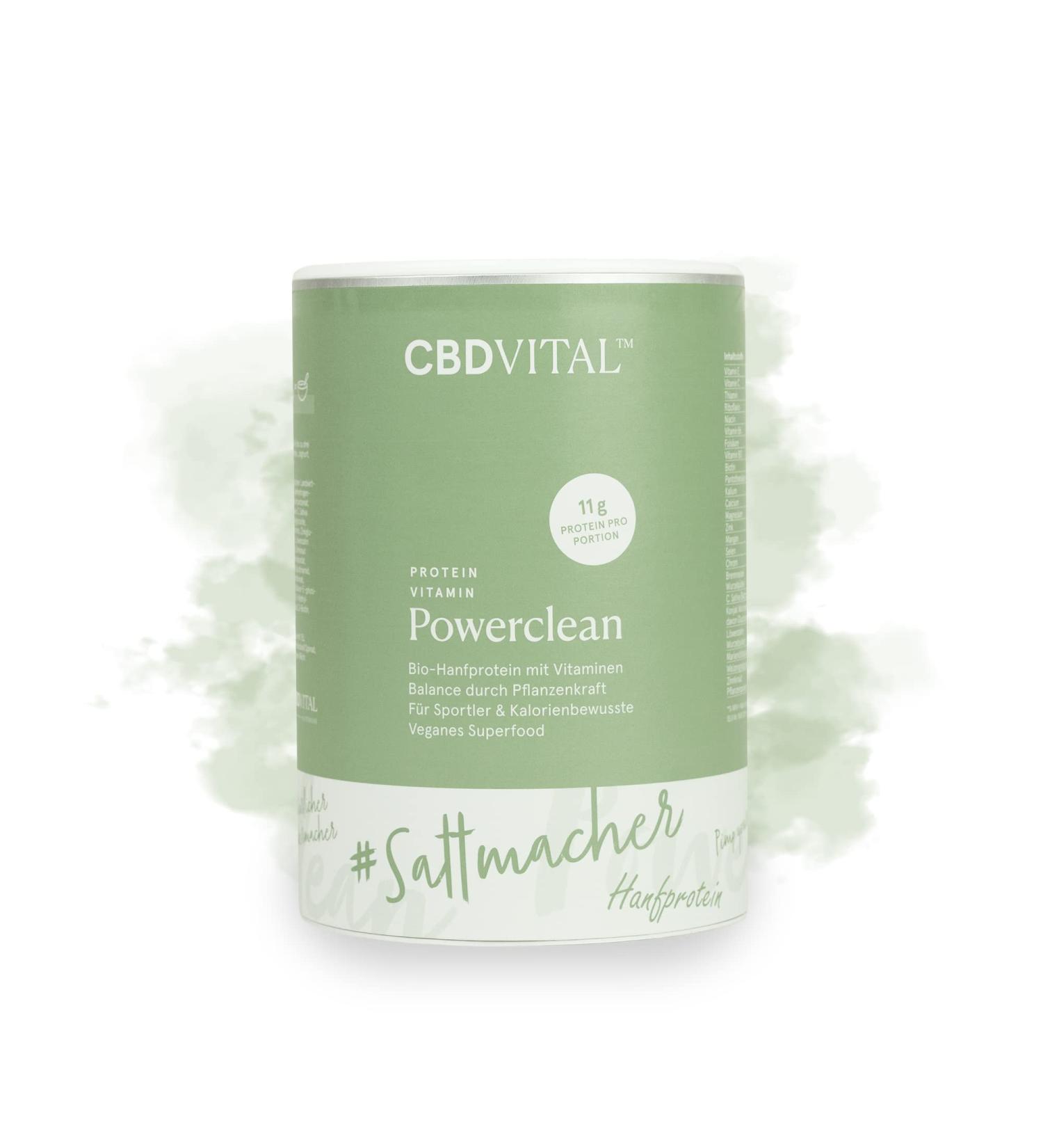 Superfood Powerclean | Detox & Metabolism Booster | 100% Vegan & Organic Hemp Protein - Buy Online on GoSupps.com