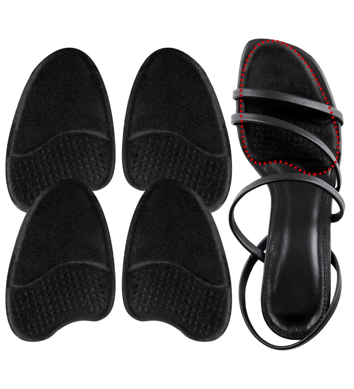 Metatarsal Shoe Insoles for Ball of Foot Pain Relief | Anti-Sliding Open Toe Inserts | Two Pairs for Men & Women - Buy Online on GoSupps.com