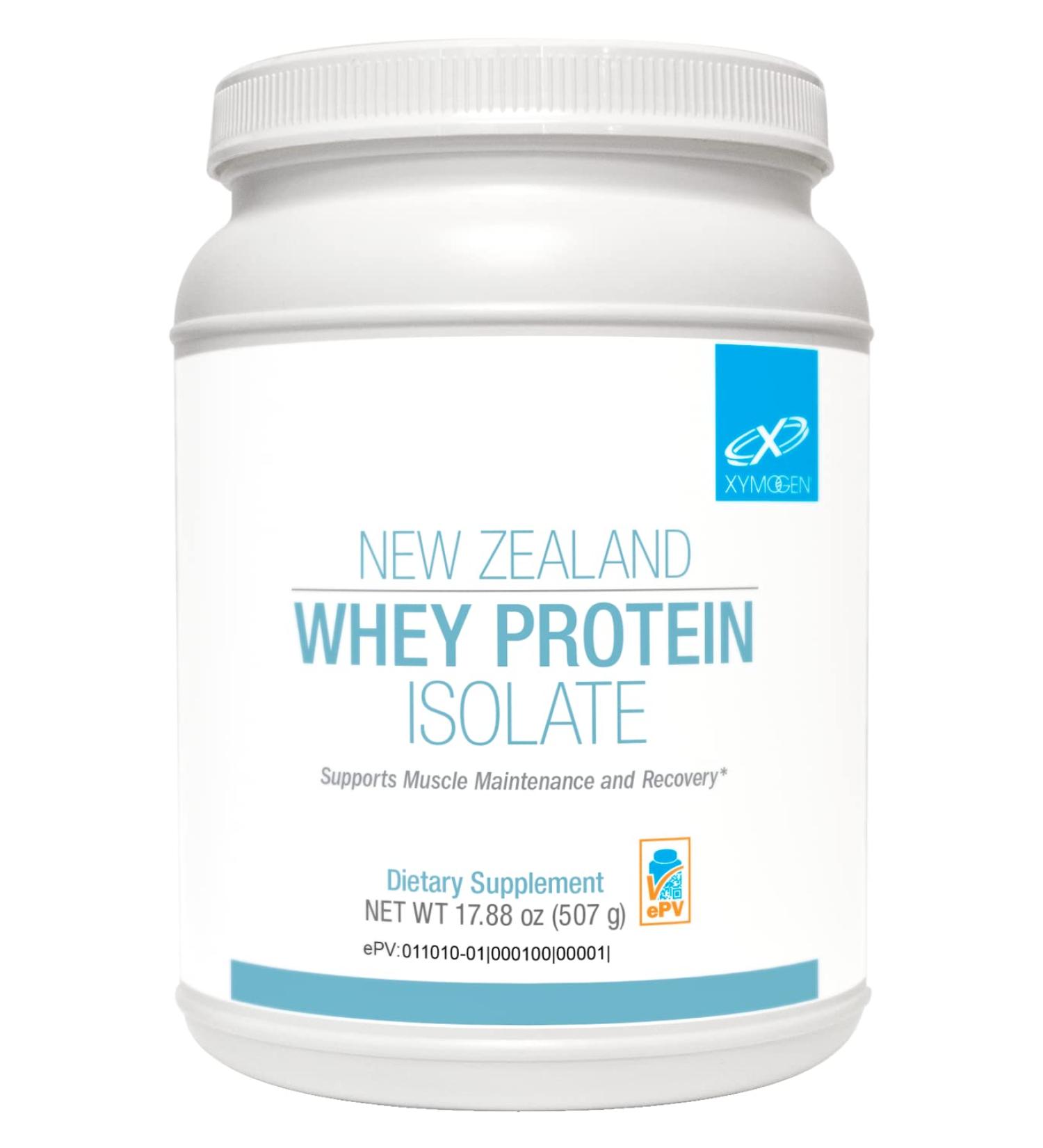 XYMOGEN New Zealand Whey Protein Isolate - Best Whey Protein Powder for Muscle Recovery & Maintenance | 17.88 oz - International Shipping Available - Buy Online on GoSupps.com