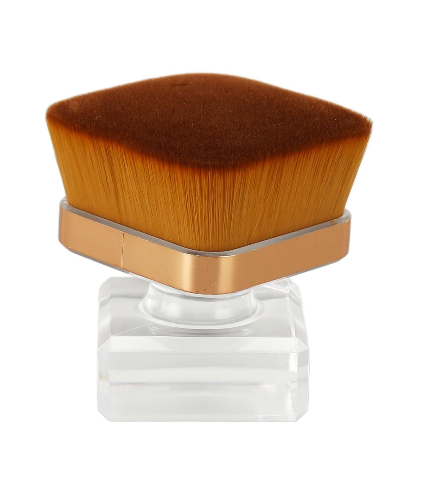 Buy Crystal Base Powder Brush - Dense Soft Lightweight & Portable Makeup Brush for Travel | International Shipping Available - Buy Online on GoSupps.com