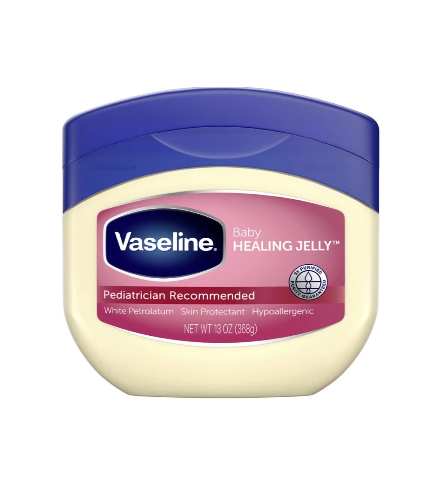 Vaseline Baby 100% Pure Petroleum Jelly 13 oz - Pack of 5 | Hydrating and Gentle for Baby's Skin - Buy Online on GoSupps.com