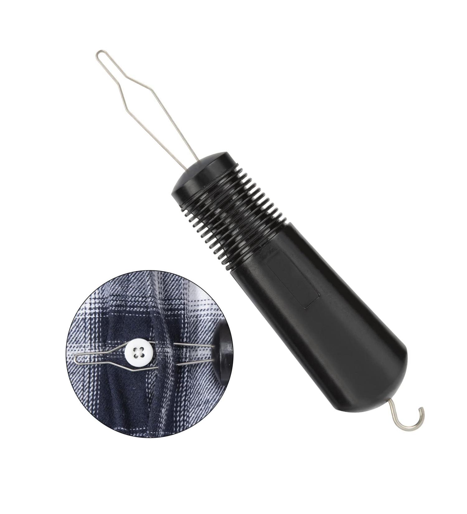 Yerdos Button Hook and Zipper Pull Dressing Aid Assist Tool with Non-Slip Ribbed Handle for Arthritis Fibromyalgia Independent Living - Buy Online on GoSupps.com