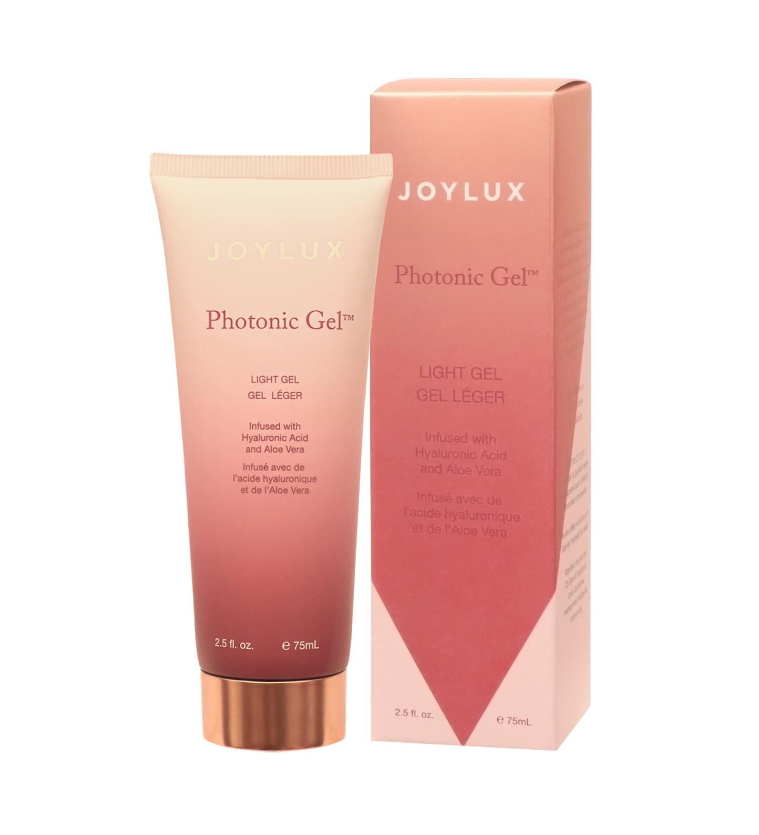 Joylux Photonic Gel with Aloe Vera & Hyaluronic Acid - Moisturizing Formula for vFit Gold Intimate Health Device - 75mL (2.5 Fl Oz) - Buy Online on GoSupps.com