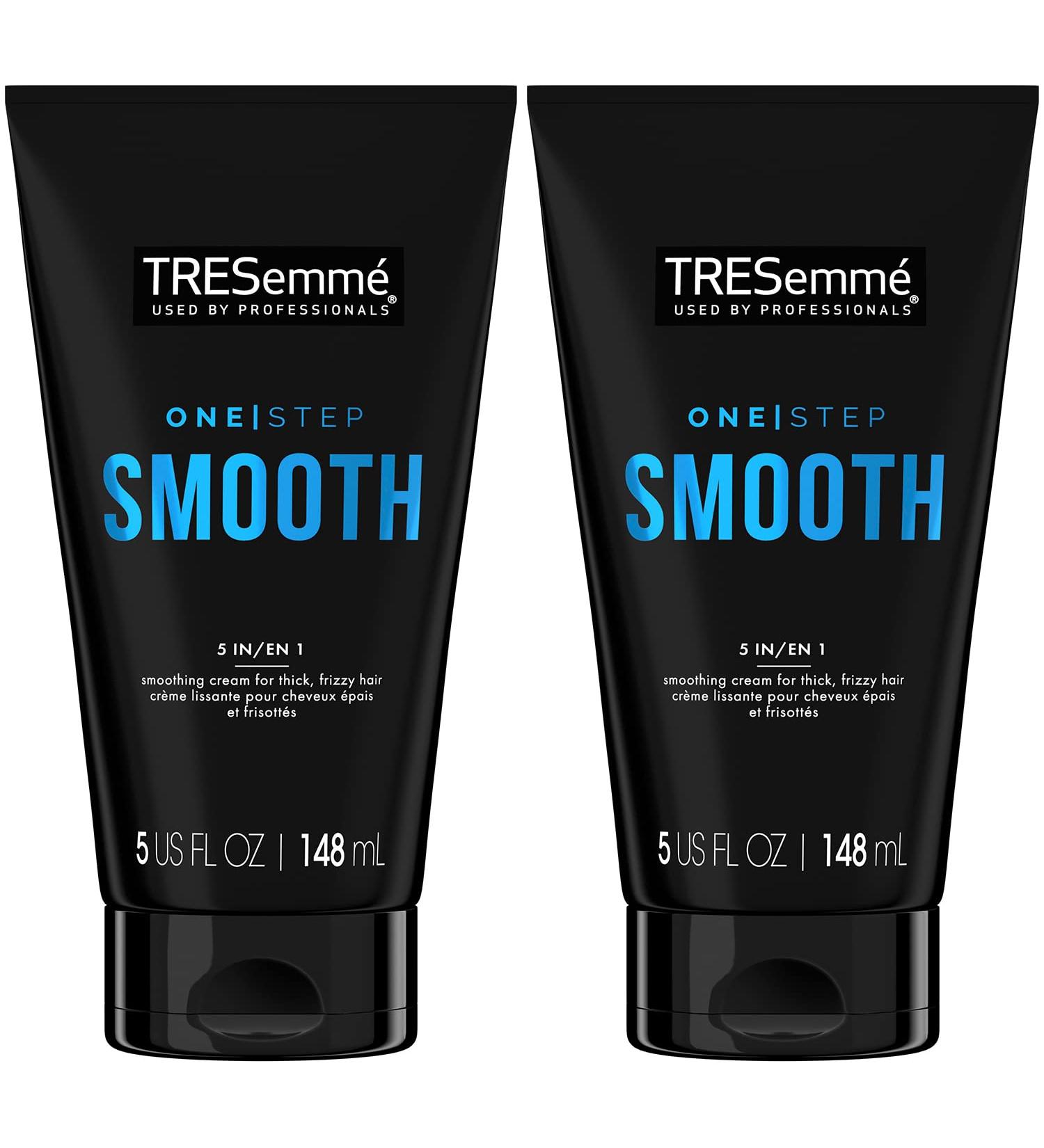 TRESemm One Step Smooth Hair Cream Serum - 5 in 1 Frizz Control & Heat Protectant - 2 pk, 5 Oz Ea - Buy Online on GoSupps.com